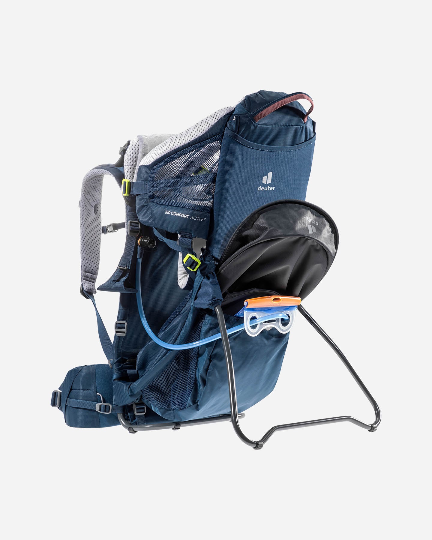 Zaino portabambino DEUTER KID COMFORT ACTIVE KC SUN ROOF - Blu - 3 | Cisalfa Sport