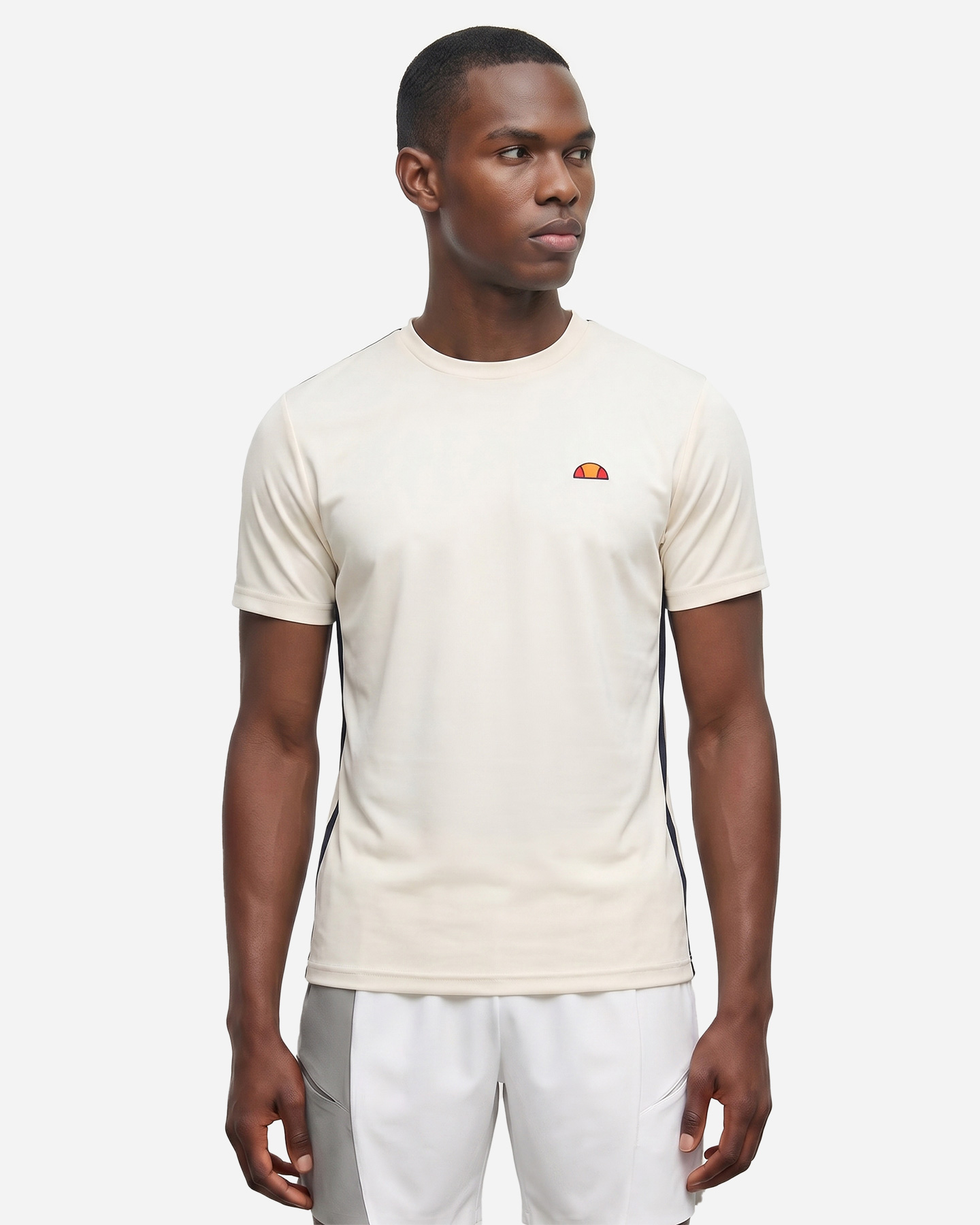 T-shirt tennis ELLESSE GIOCO M - Beige - 2 | Cisalfa Sport
