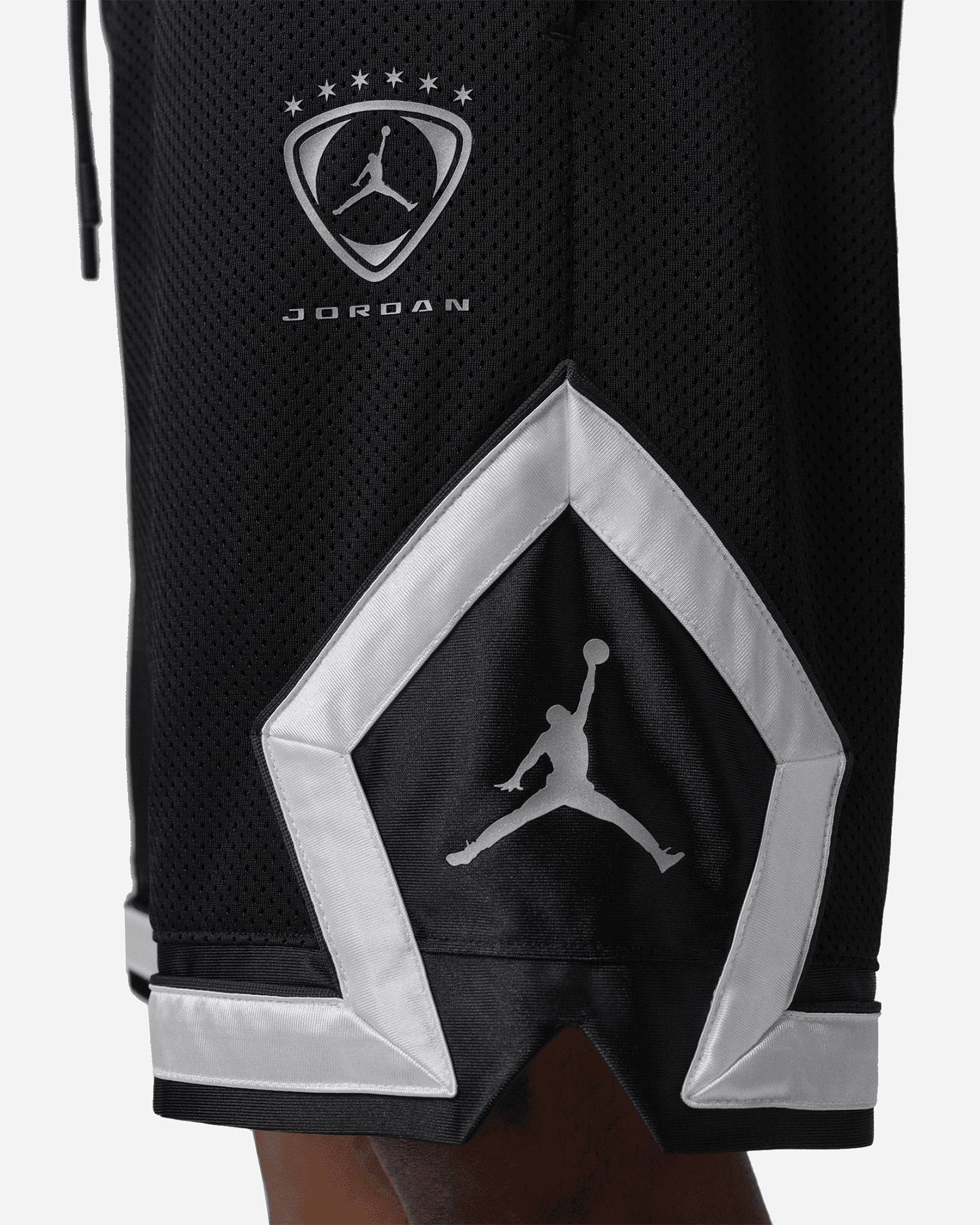 Pantaloncini NIKE JORDAN SOCCER DIAMOND M - Nero - 3 | Cisalfa Sport