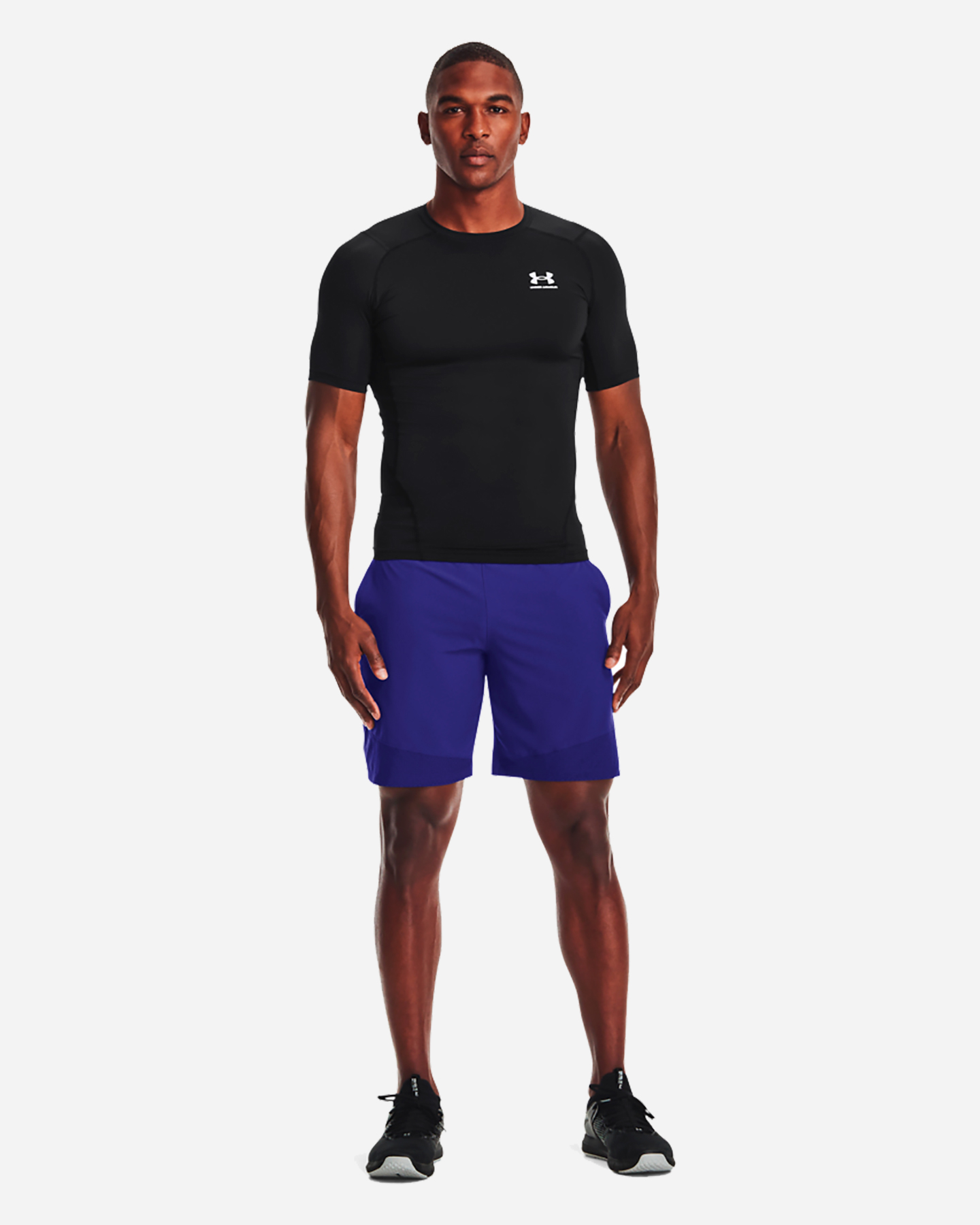 T-shirt training UNDER ARMOUR HG COMPRESSION SS M - Nero - 3 | Cisalfa Sport