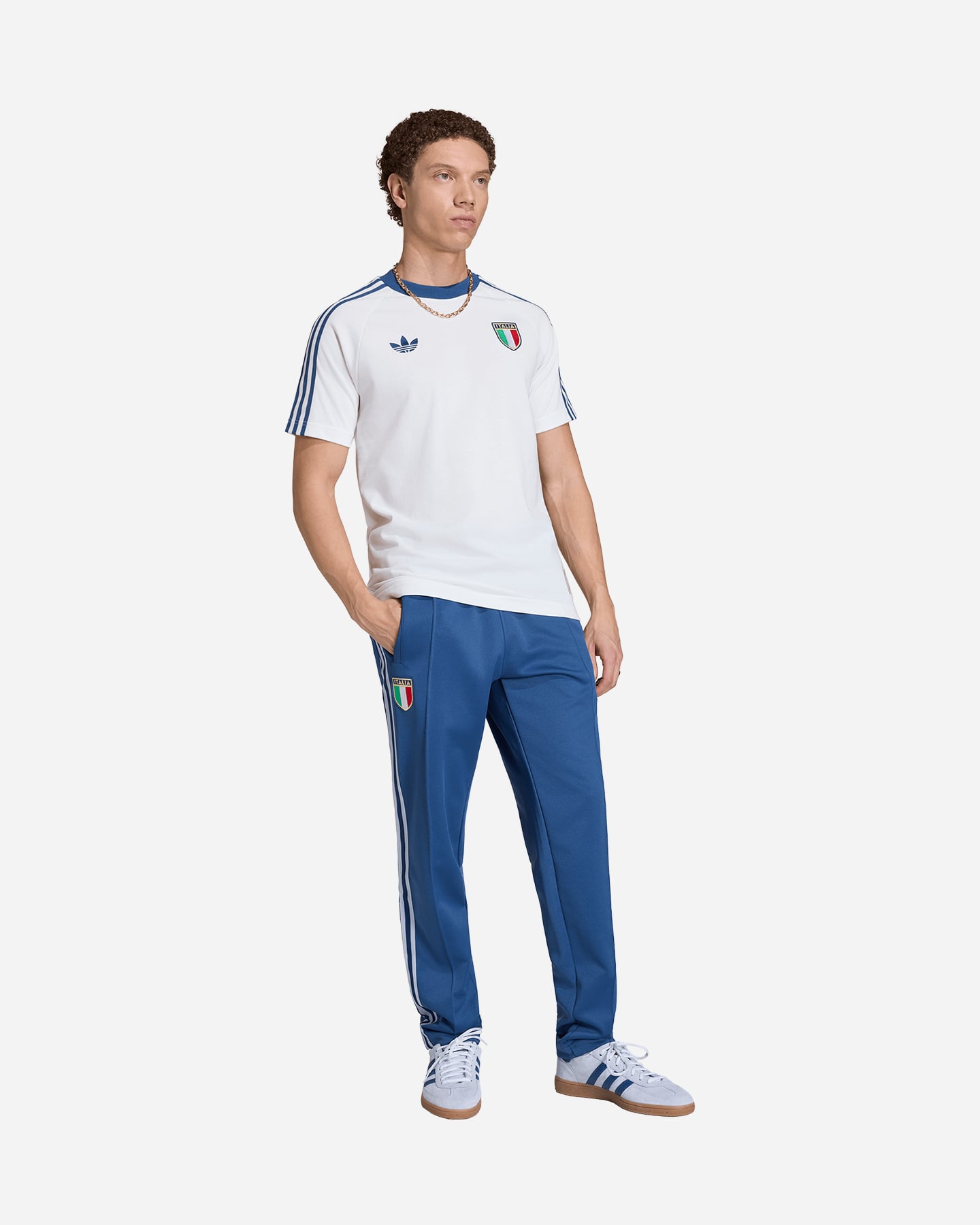 T-shirt ADIDAS ITALIA ORIGINALS M - Bianco - 2 | Cisalfa Sport