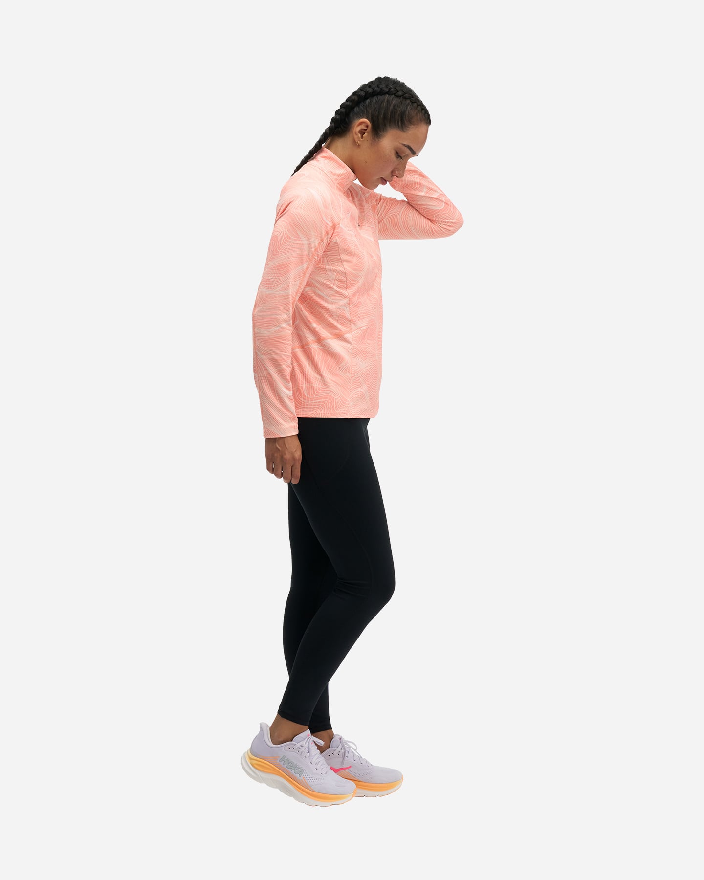 Maglia running HOKA CLASSIC W - Rosa - 2 | Cisalfa Sport