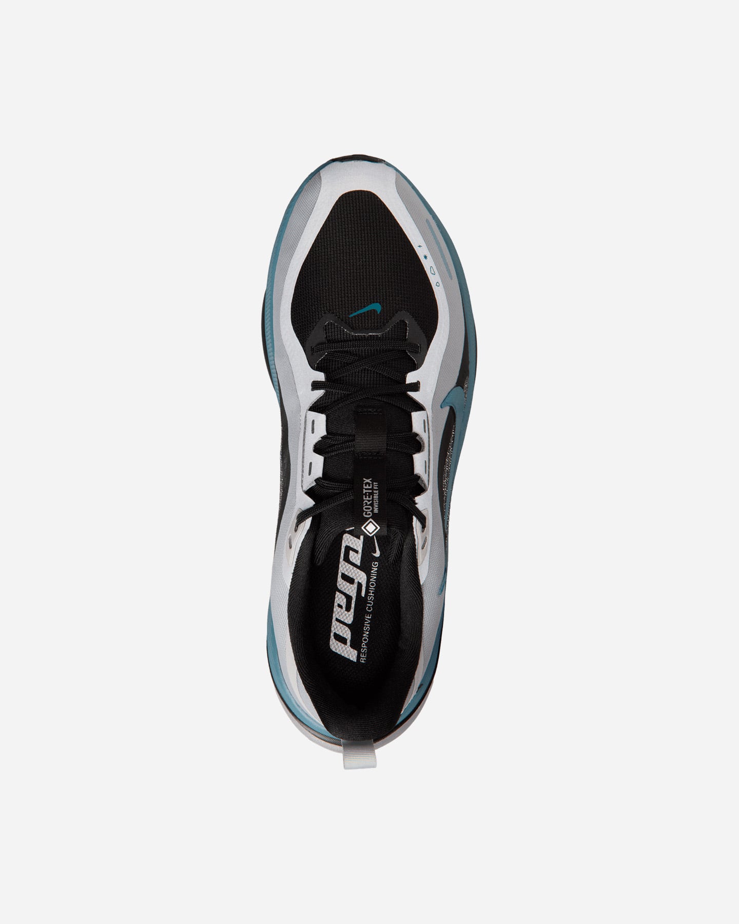 Scarpe running NIKE PEGASUS 42 GORE TEX M - Grigio - 2 | Cisalfa Sport
