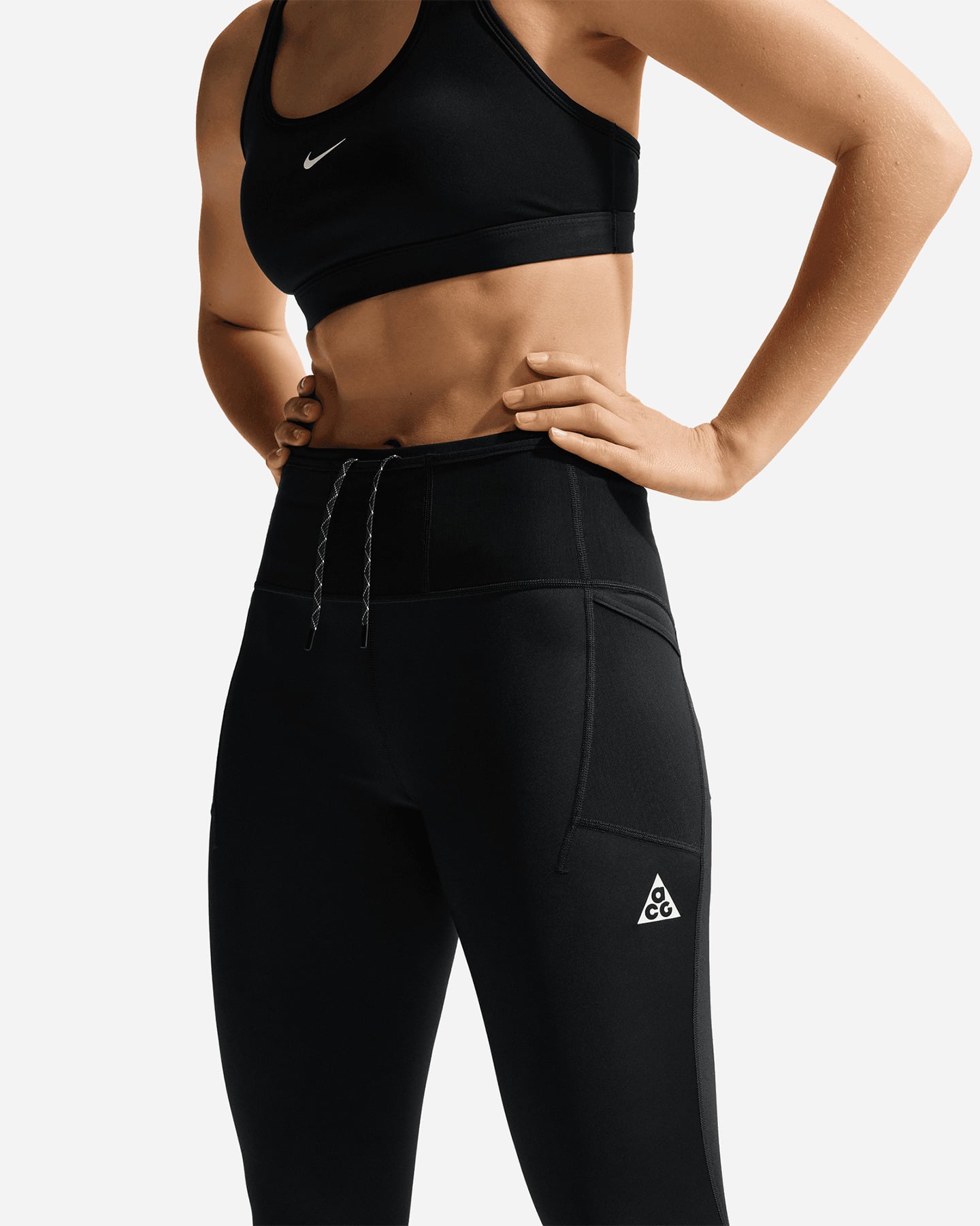 Fuseaux running NIKE ACG TRAIL DRI FIT W - Nero - 3 | Cisalfa Sport