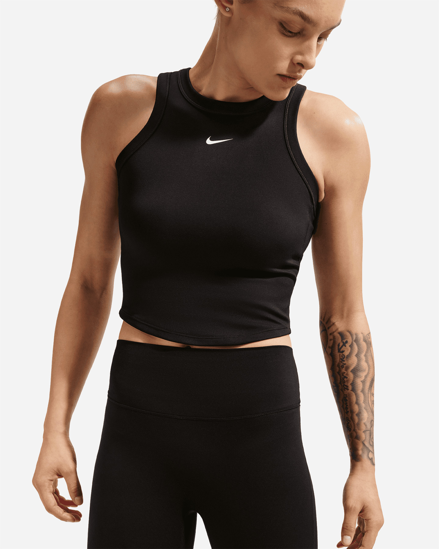 Short training NIKE ONE 8IN W - Nero - 3 | Cisalfa Sport