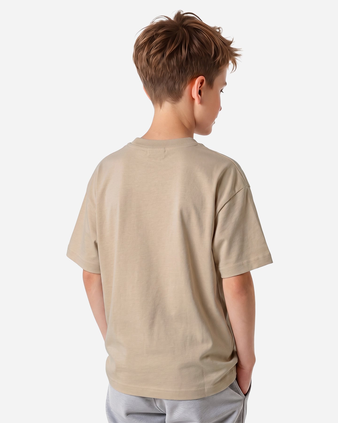 T-shirt BEAR UNEARTHED NATURE JR - Beige - 3 | Cisalfa Sport