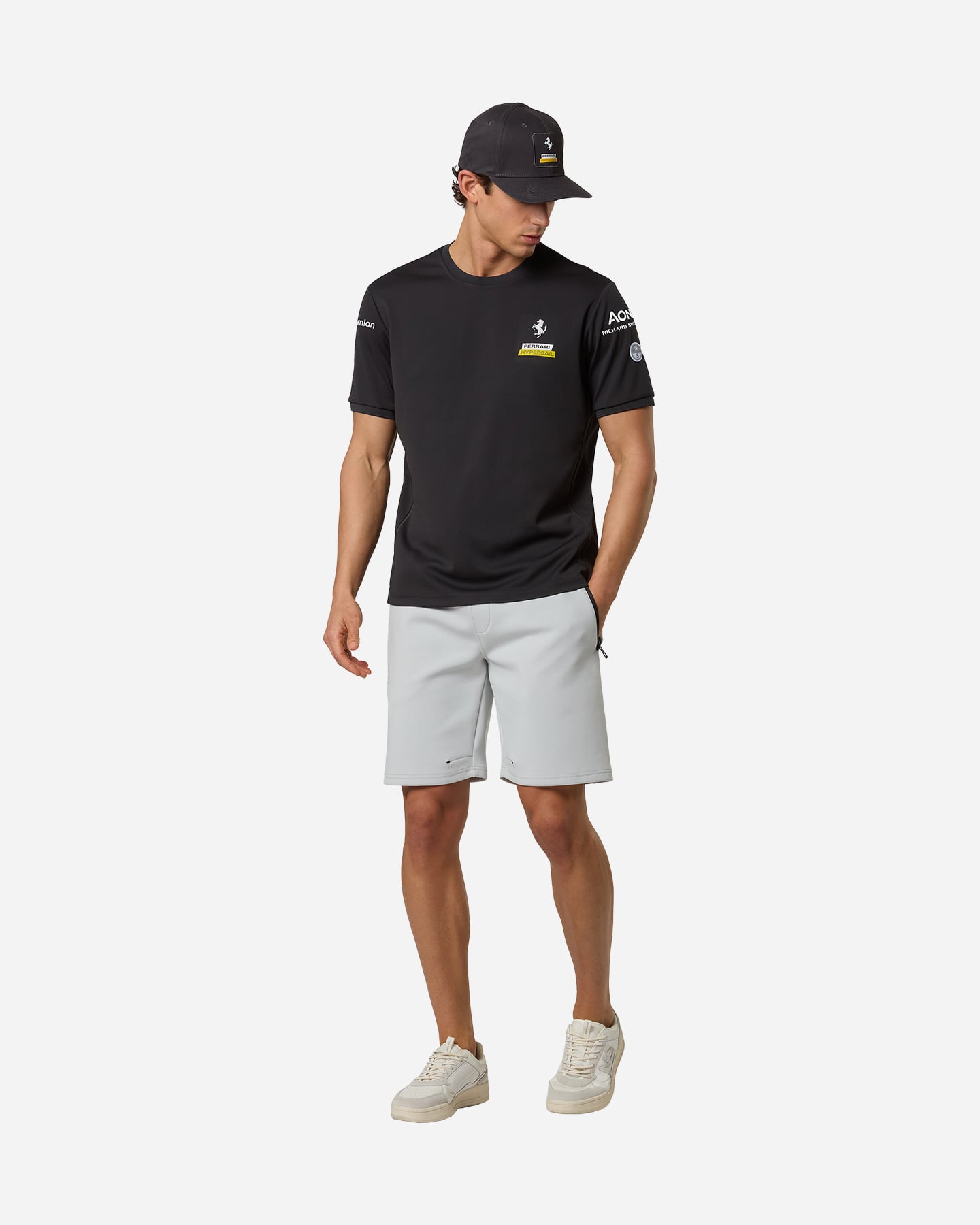 T-shirt NORTH SAILS COOLMAX FERRARI HYPERSAIL M - Grigio - 3 | Cisalfa Sport