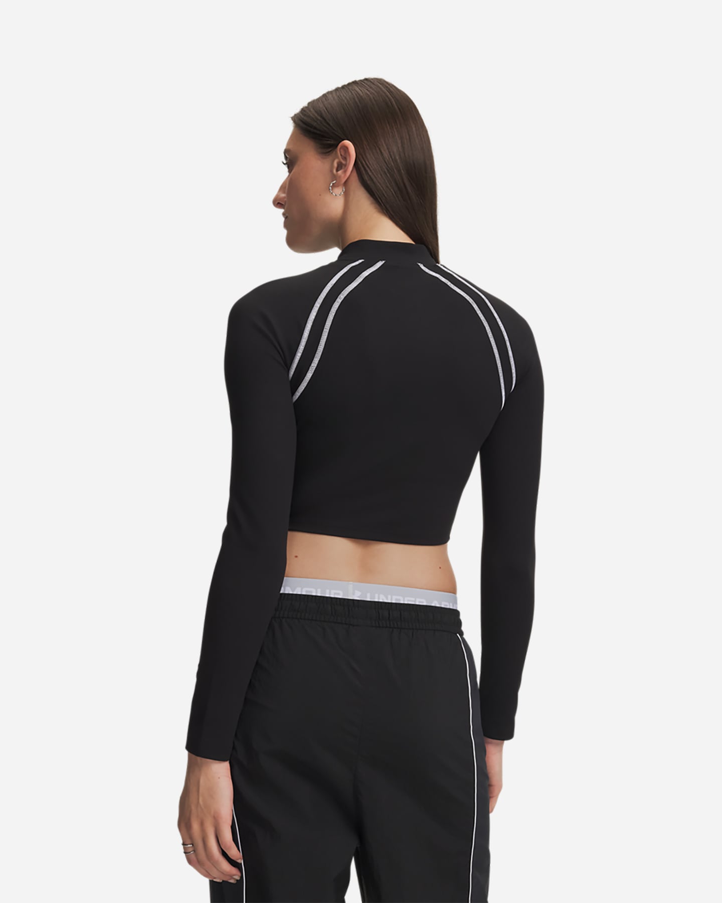 T-shirt training UNDER ARMOUR MOTION MOCK W - Nero - 1 | Cisalfa Sport