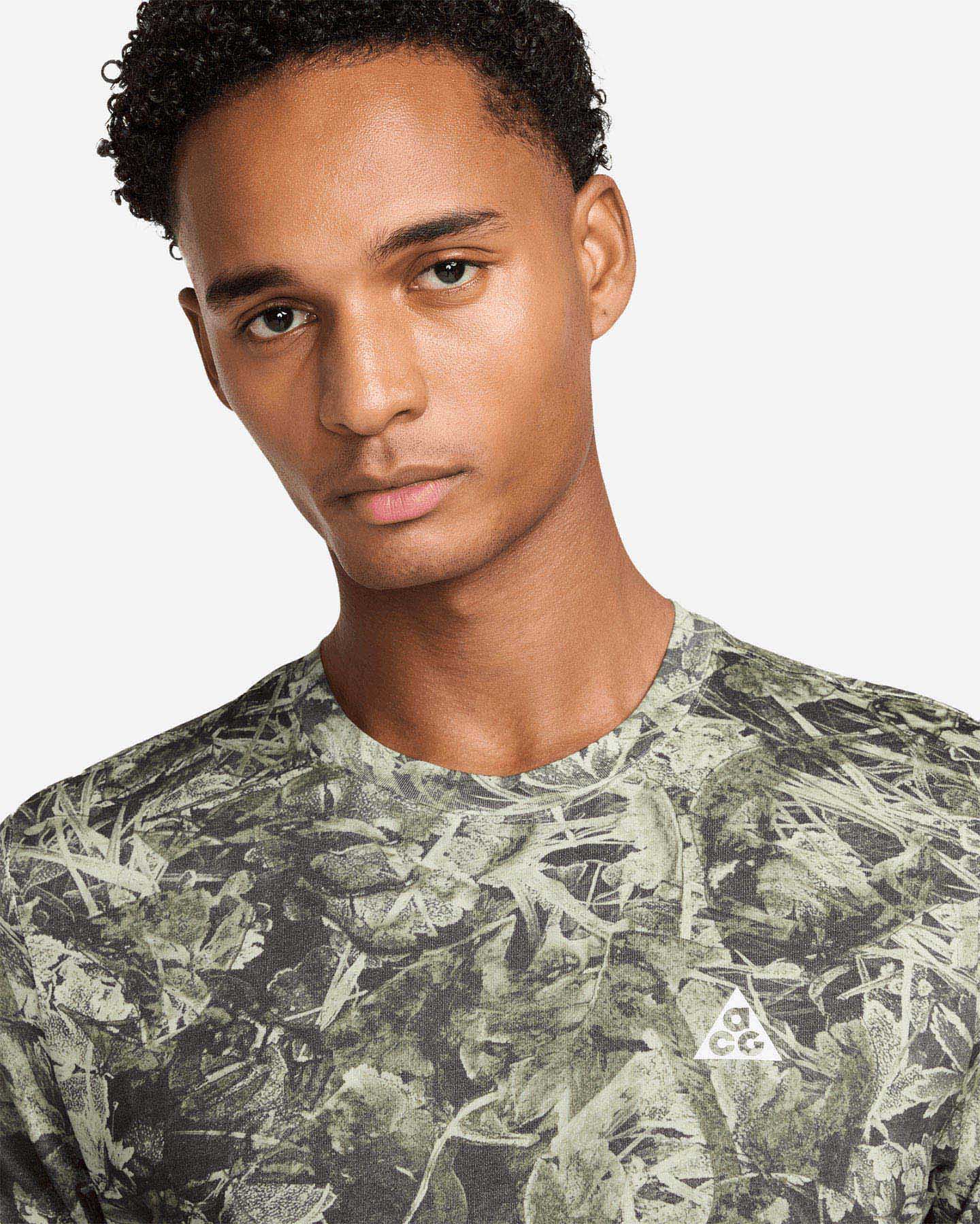 T-shirt running NIKE ACG M - Verde - 2 | Cisalfa Sport