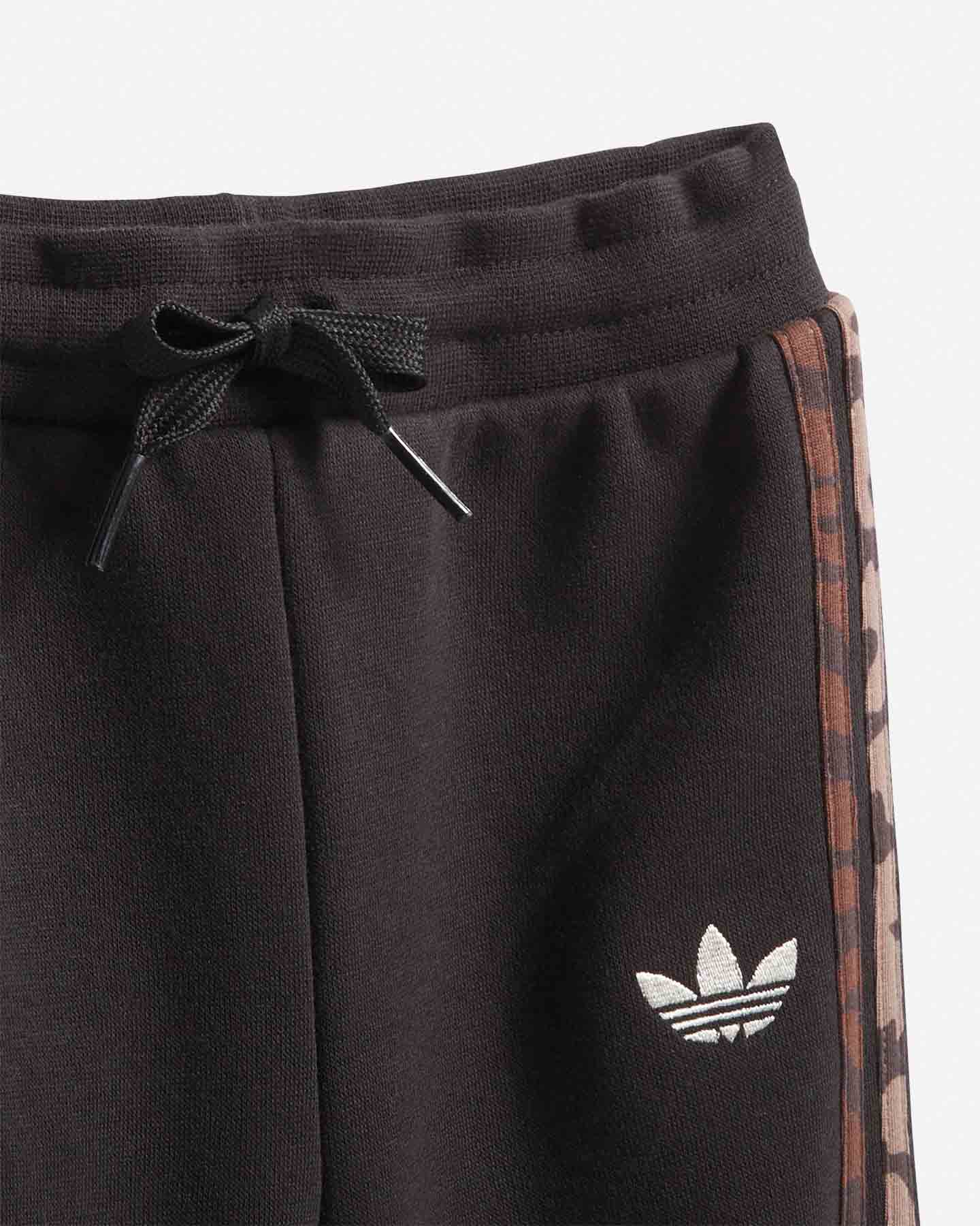 Tuta ADIDAS CREW SET INFANT JR - Marrone - 5 | Cisalfa Sport