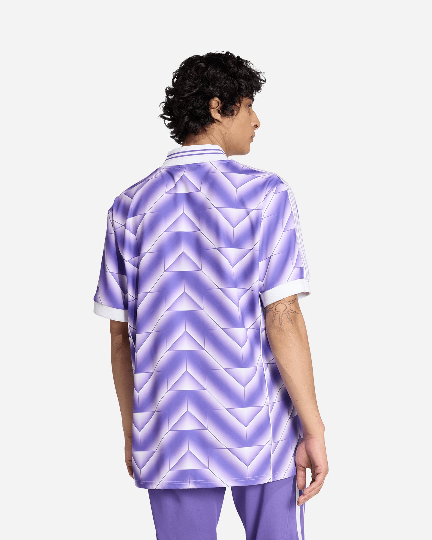 T-shirt ADIDAS ORIGINALS LIFESTYLE REAL MADRID M - Viola - 3 | Cisalfa Sport