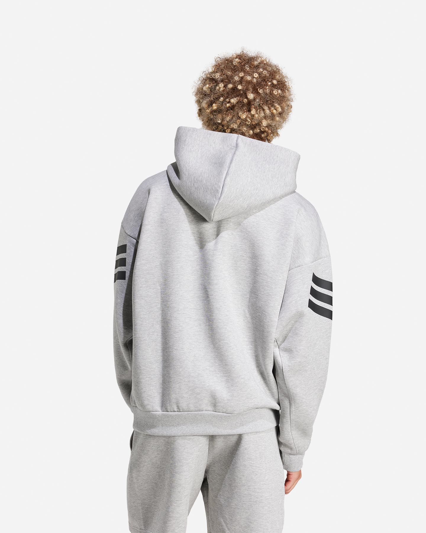 Felpa ADIDAS FUTURE ICONS 3STRIPES M - Grigio - 3 | Cisalfa Sport