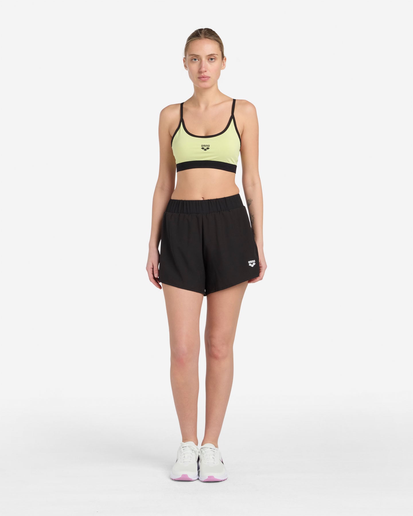 Bra training ARENA ESSENTIAL MOVE W - Giallo - 4 | Cisalfa Sport