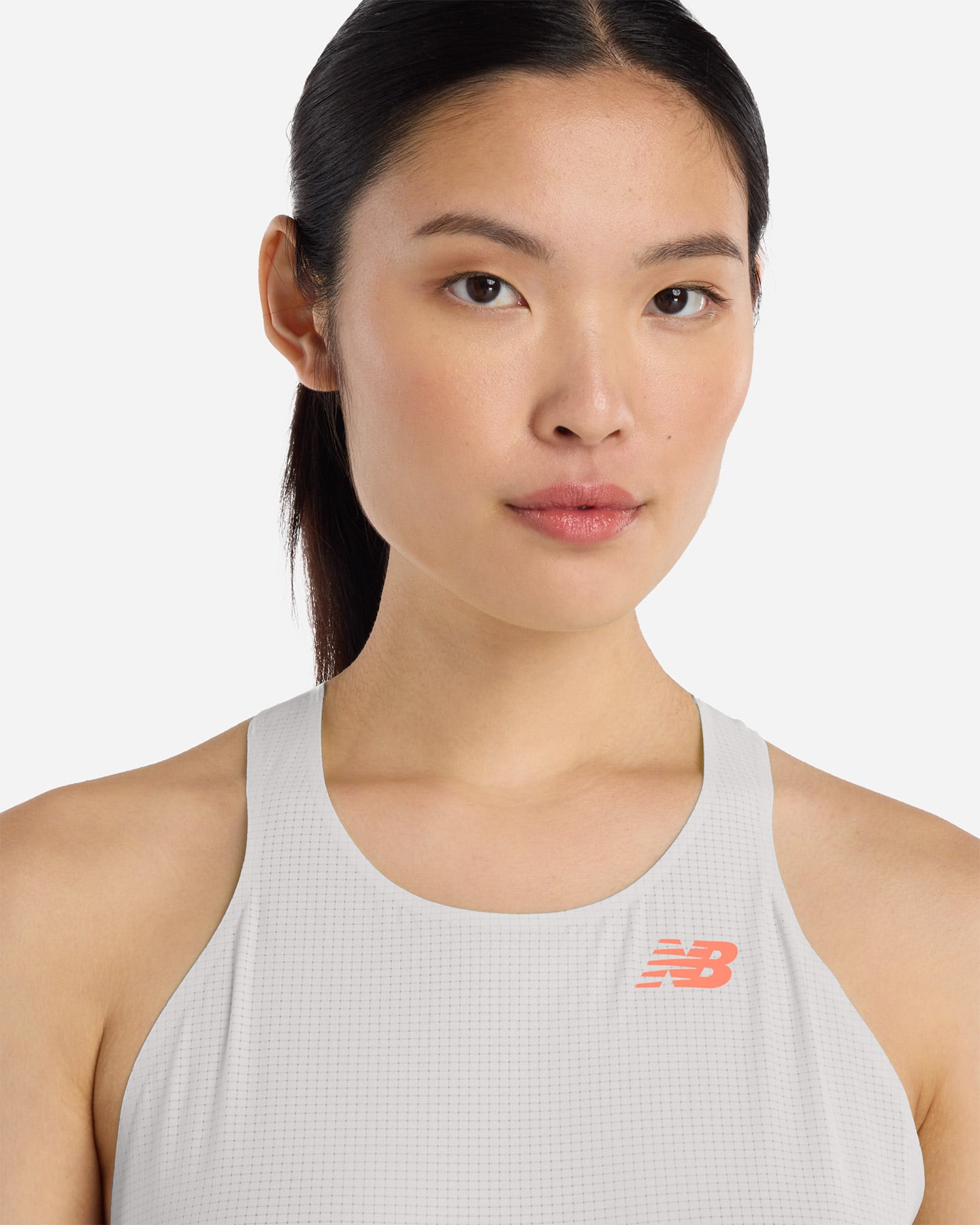 Canotta running NEW BALANCE BASIC W - Bianco - 3 | Cisalfa Sport