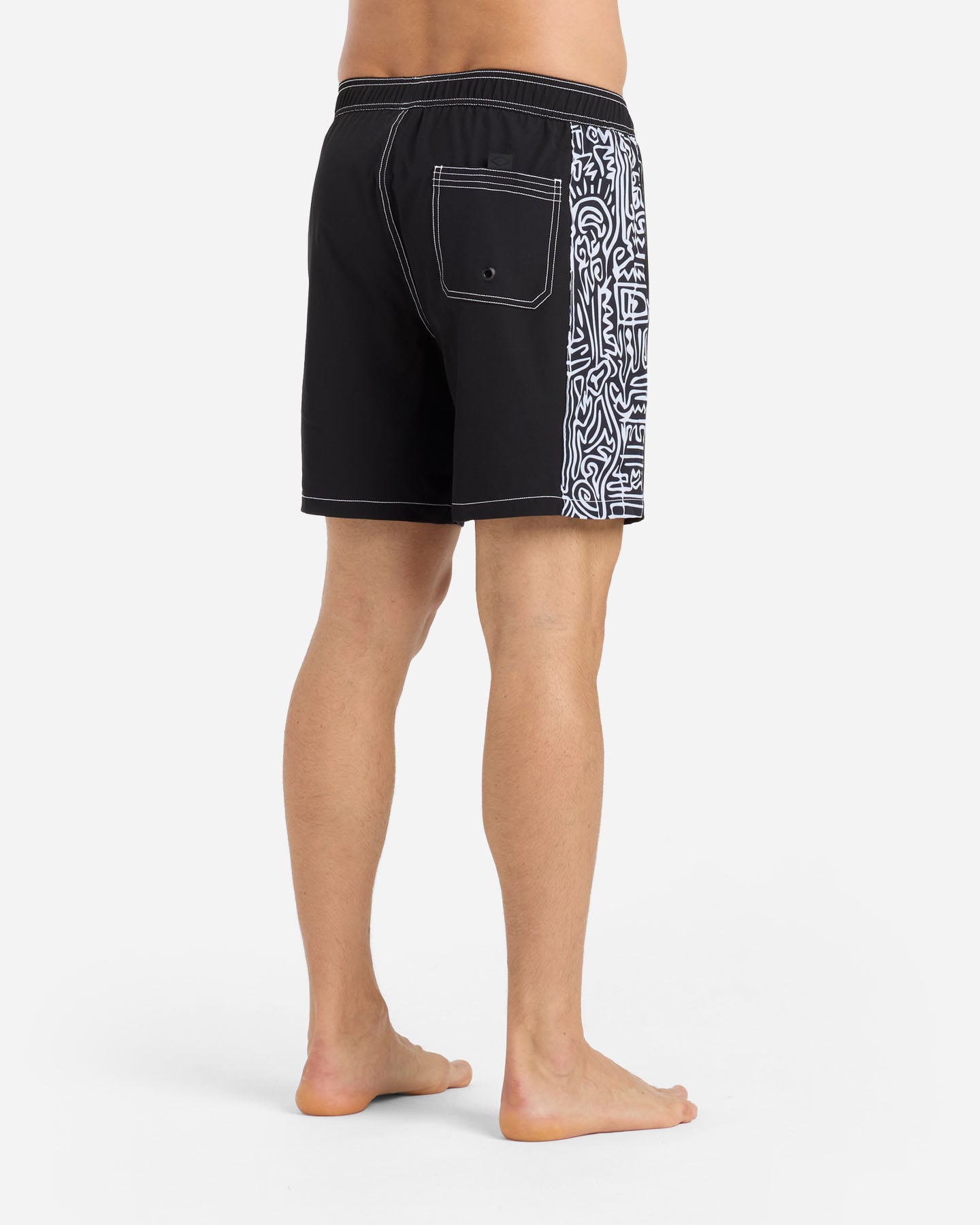 Boardshort mare BEAR WAVES AFTER WAVES M - Nero - 3 | Cisalfa Sport