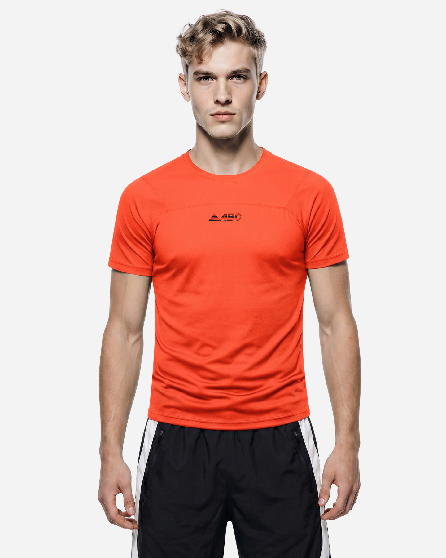 T-shirt running ABC TECH M - Rosso - 2 | Cisalfa Sport