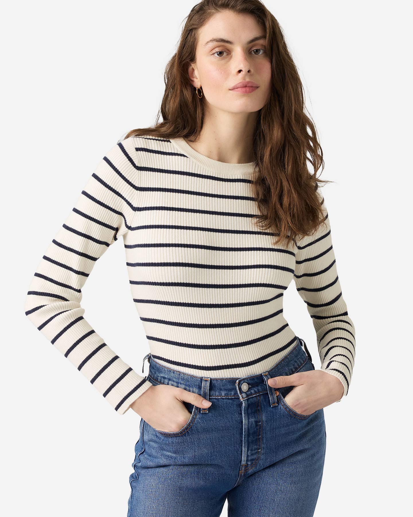 Maglione LEVI'S RIB W - Bianco - 3 | Cisalfa Sport