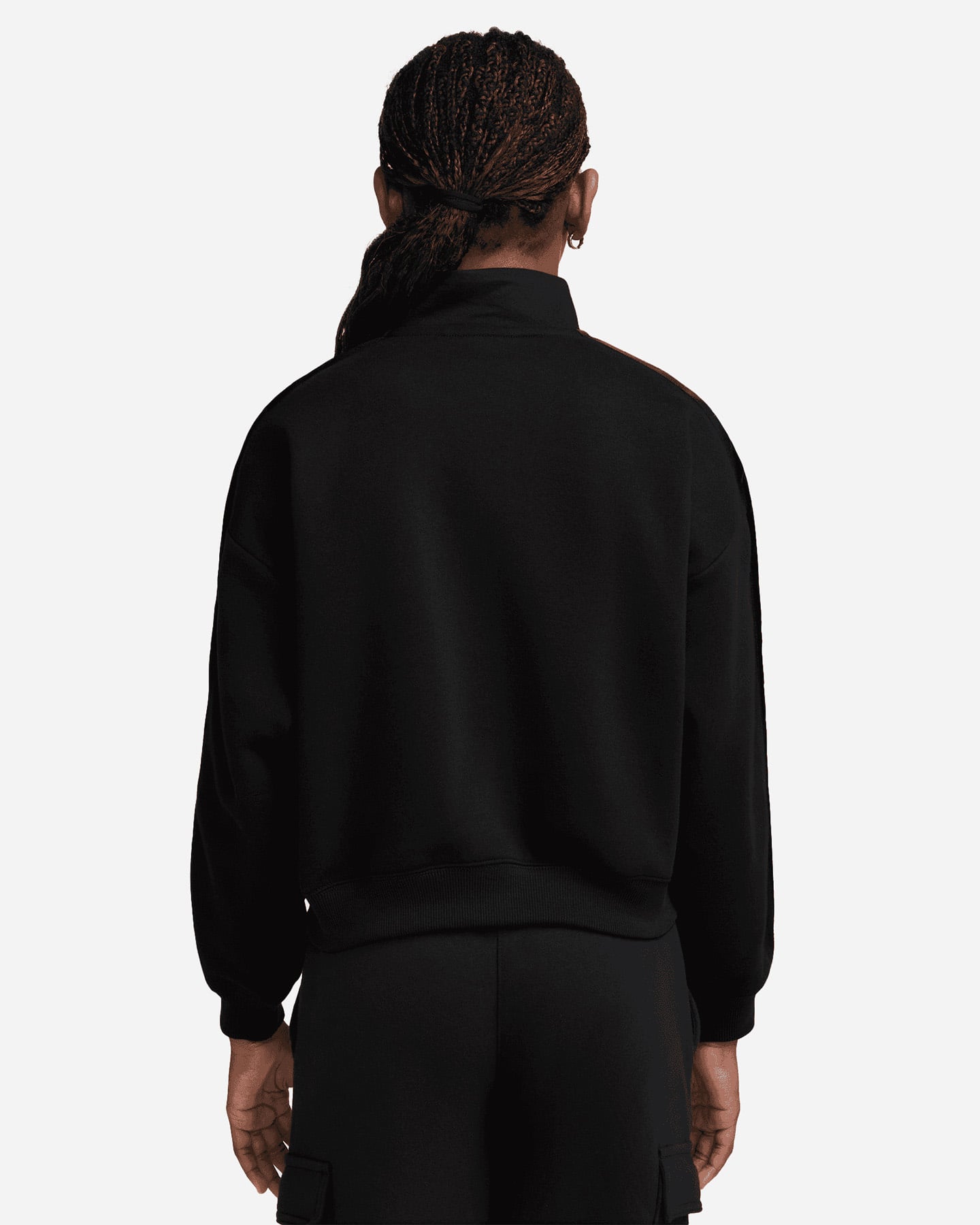 Felpa NIKE TRACKTOP TAPE JR - Nero - 1 | Cisalfa Sport
