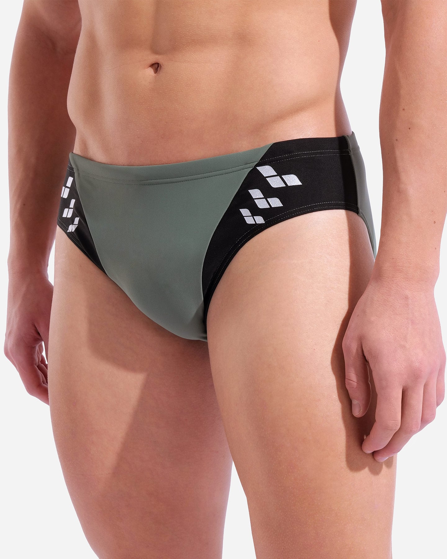Slip piscina ARENA STEPLOGO M - Verde - 3 | Cisalfa Sport