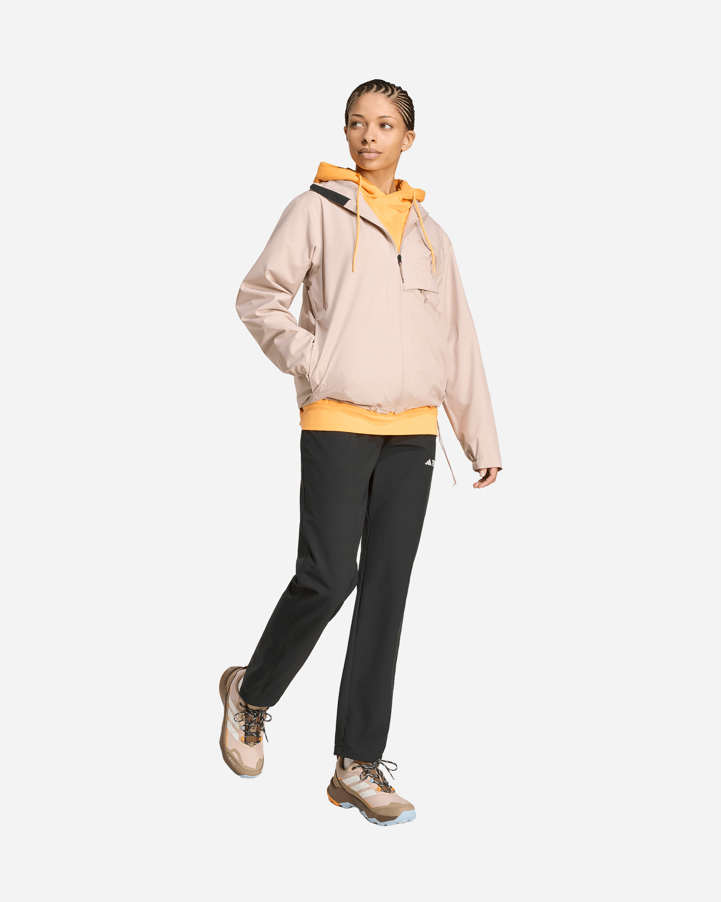 Giacca outdoor ADIDAS TERREX MULTI W - Beige - 2 | Cisalfa Sport