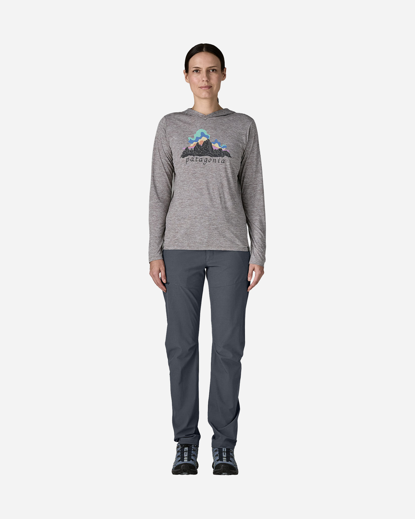 Pantalone outdoor PATAGONIA TERRAVIA TRAIL W - Blu - 3 | Cisalfa Sport