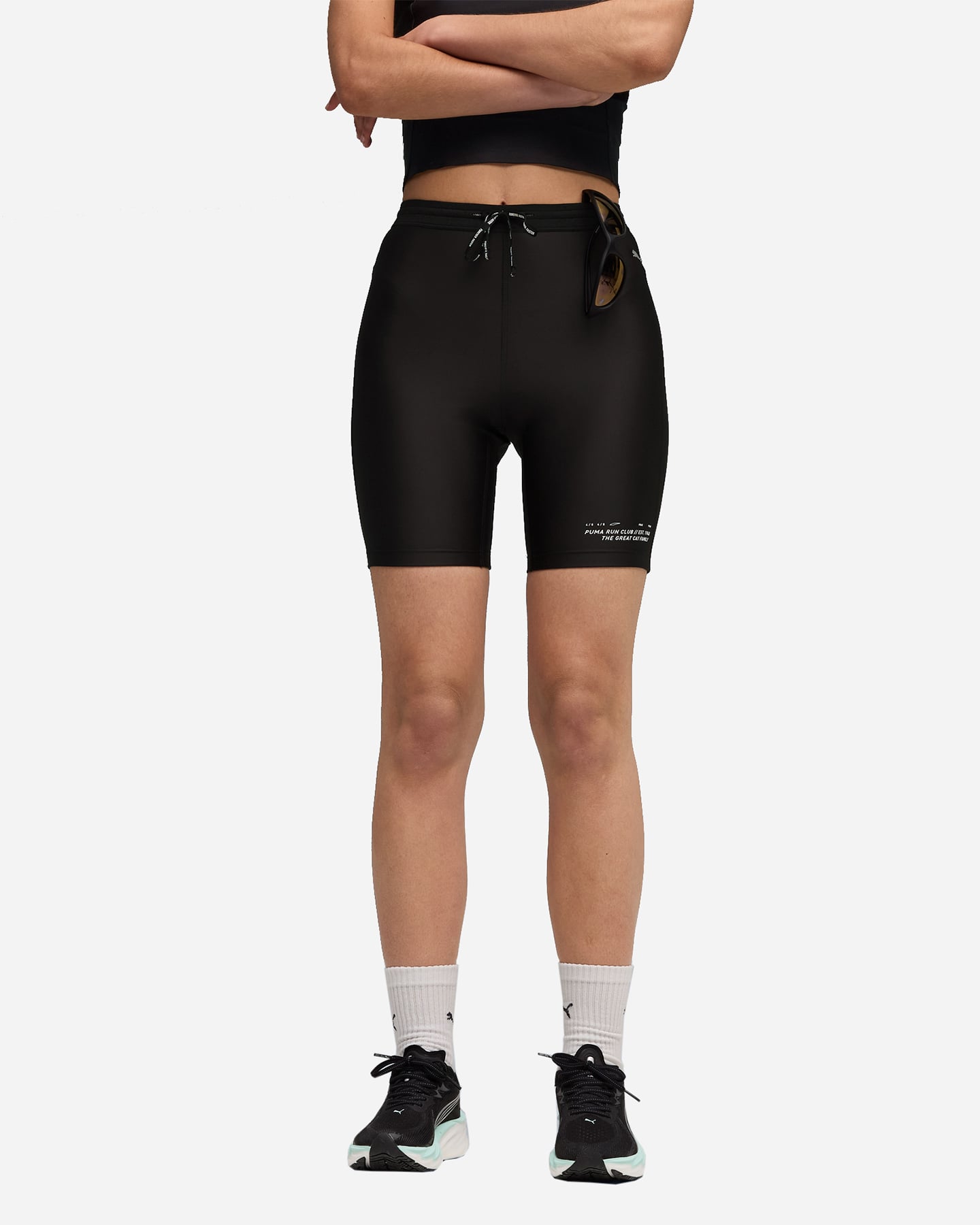 Short running PUMA RUN CLUB W - Nero - 2 | Cisalfa Sport