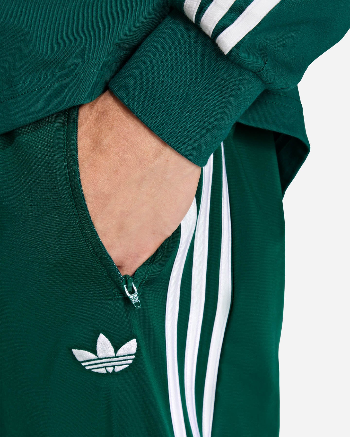 Pantalone ADIDAS FIREBIRD M - Verde - 4 | Cisalfa Sport