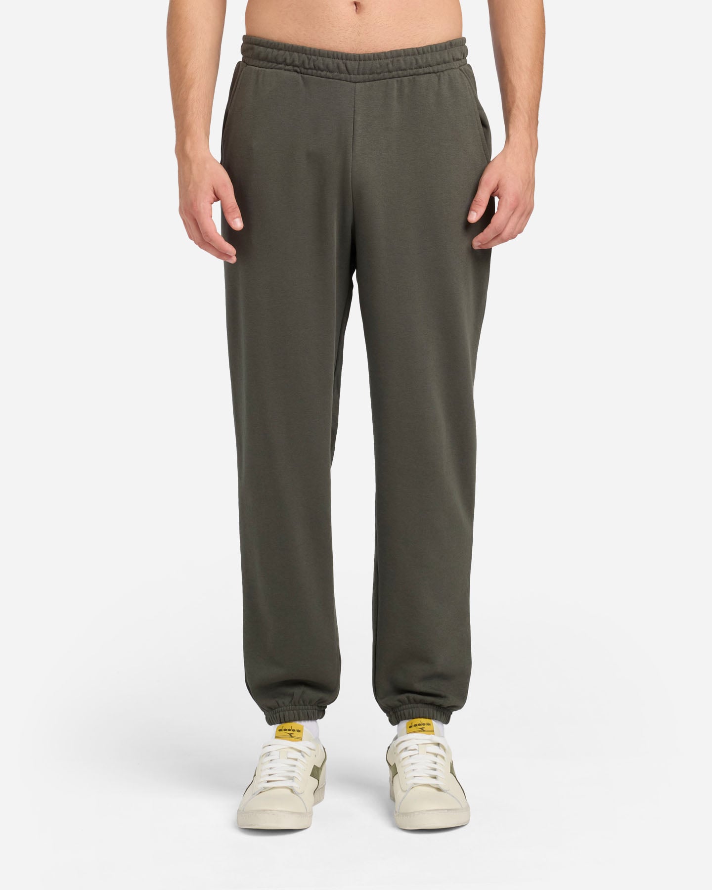 Pantalone ABC ELASTIC HEM M - Verde - 1 | Cisalfa Sport