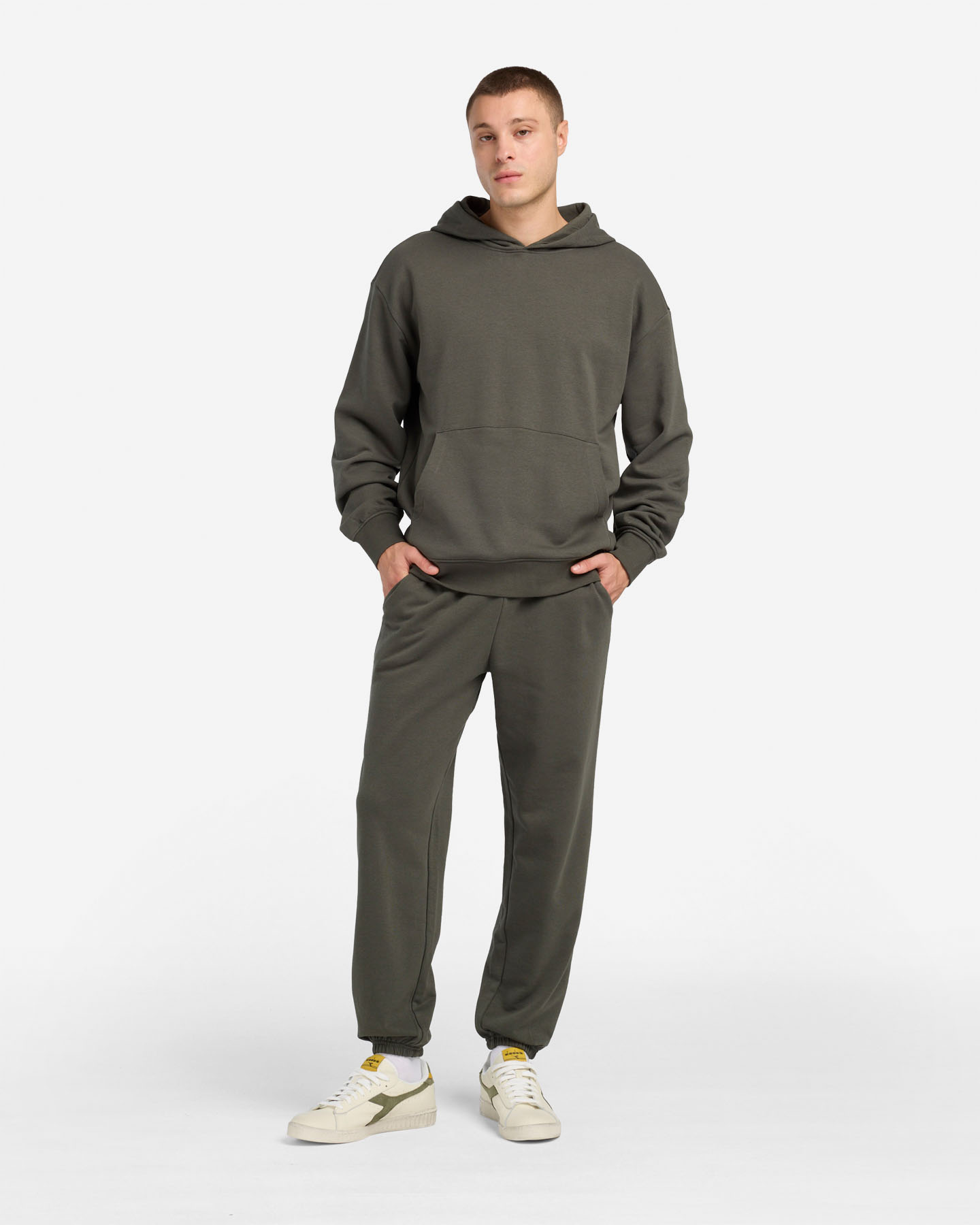 Felpa ABC BASIC ATHLETIC M - Verde - 4 | Cisalfa Sport