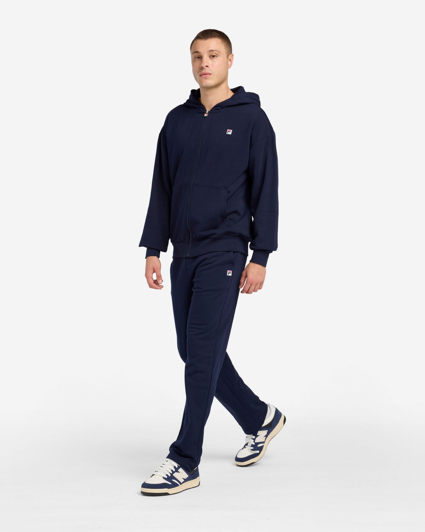 Felpa FILA CLASSIC DYNAMISM M - Blu Navy - 2 | Cisalfa Sport
