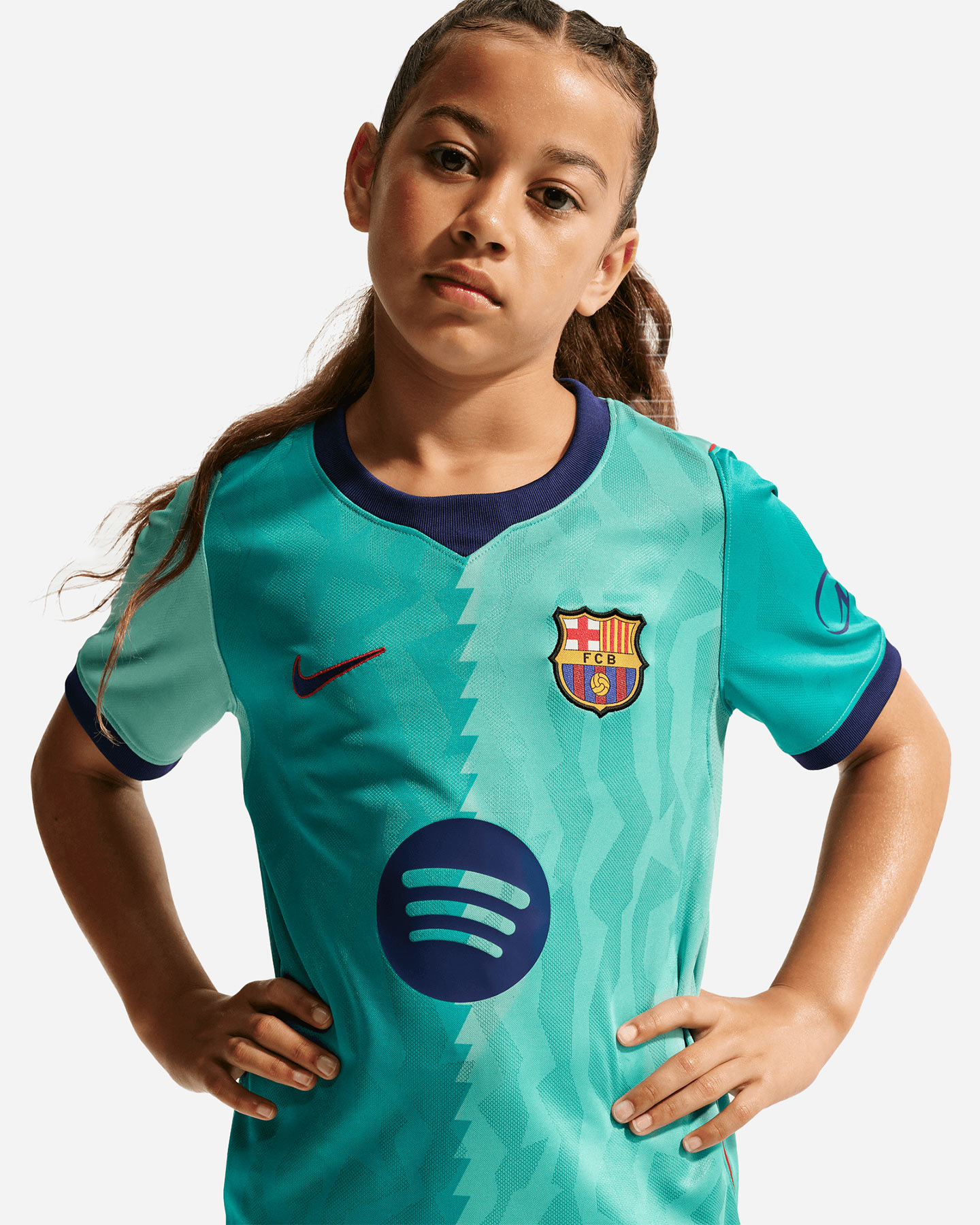 Maglia calcio ufficiale NIKE BARCELLONA 3RD 26-27 JR - Color mix - 3 | Cisalfa Sport