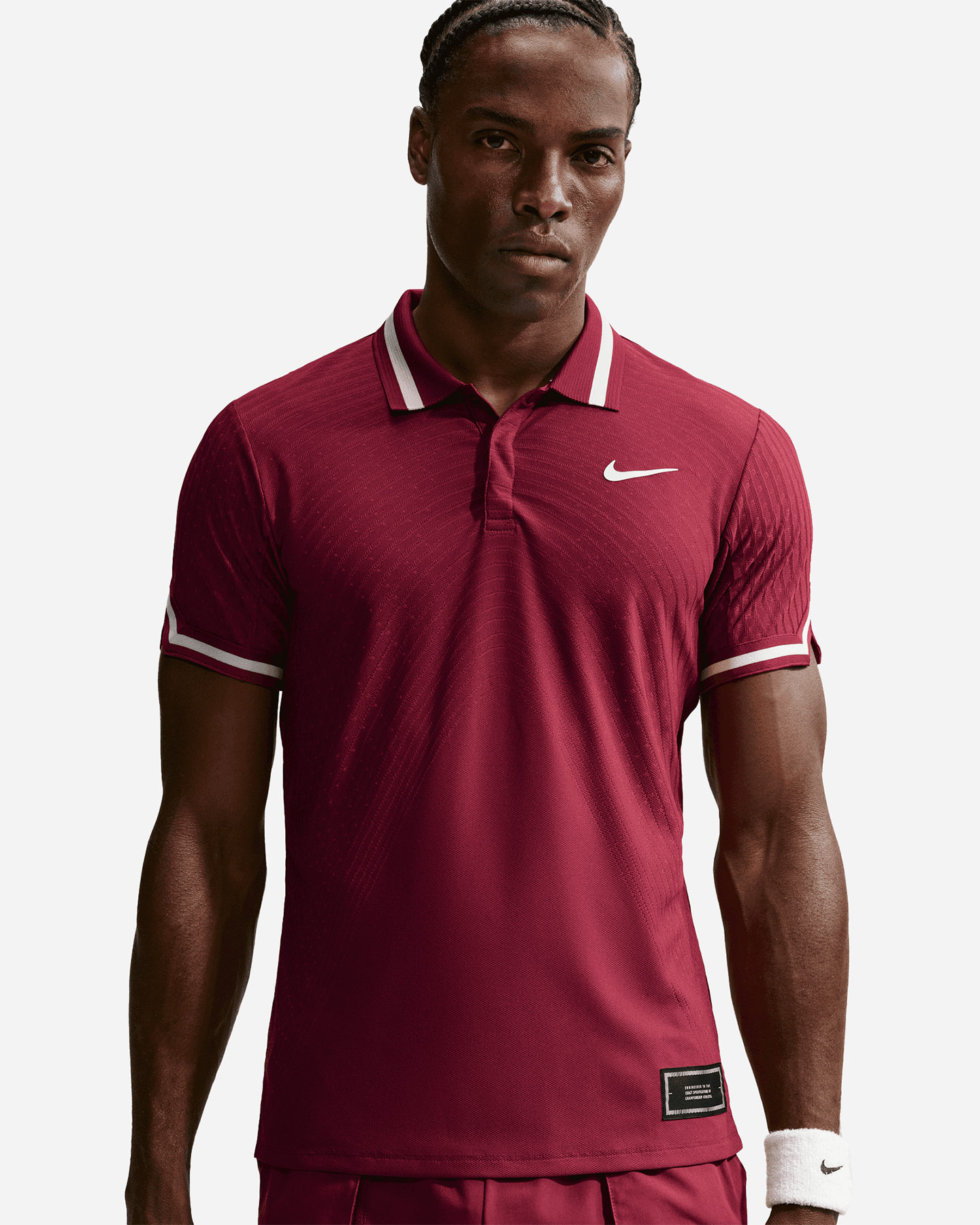 Polo tennis NIKE JANNIK AF SLAM M - Rosso - 3 | Cisalfa Sport