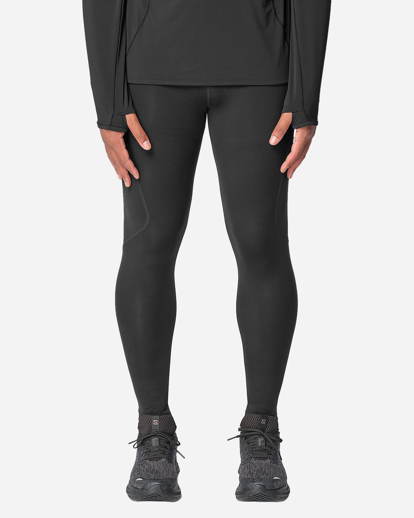 Fuseaux running SALOMON SHAKEOUT CORE M - Nero - 2 | Cisalfa Sport