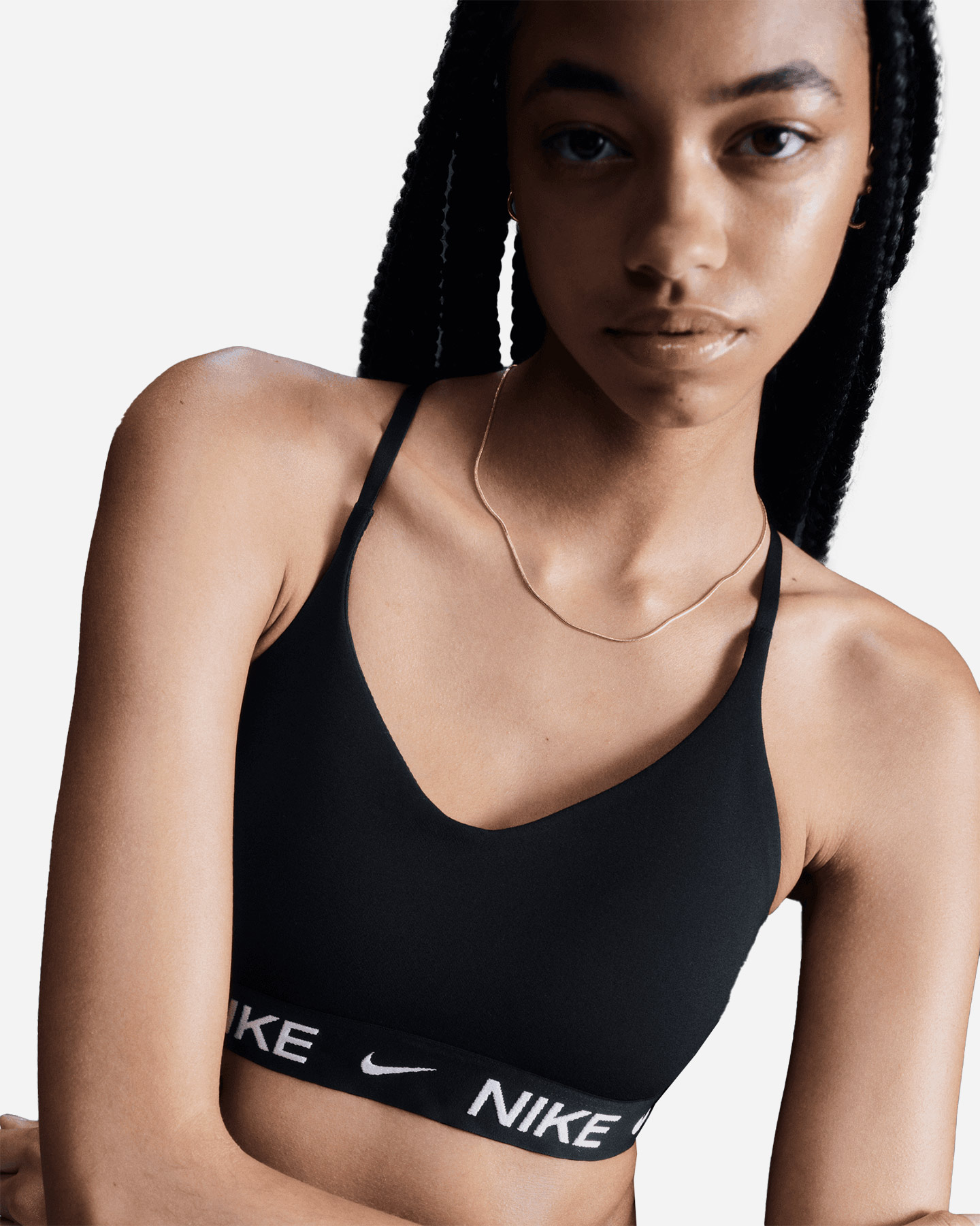 Bra training NIKE INDY LS W - Nero - 3 | Cisalfa Sport