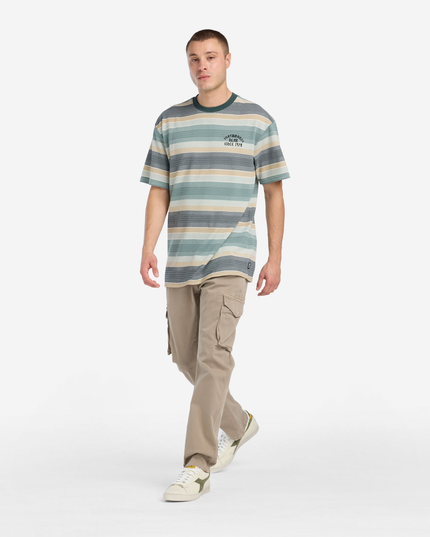 T-shirt BEAR UNEARTHED NATURE M - Verde - 2 | Cisalfa Sport