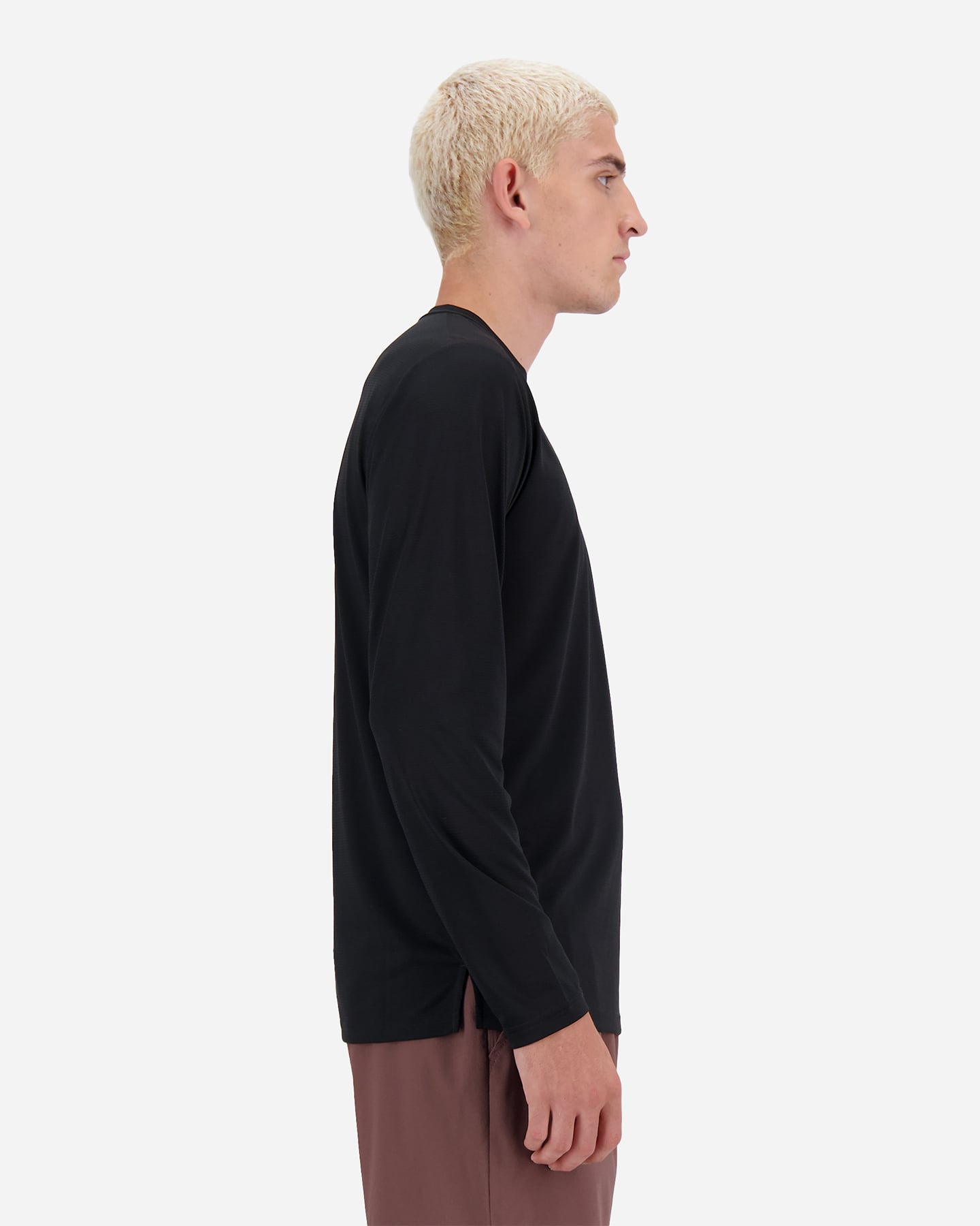 Maglia running NEW BALANCE SPORT ESSENTIAL LS M - Nero - 1 | Cisalfa Sport