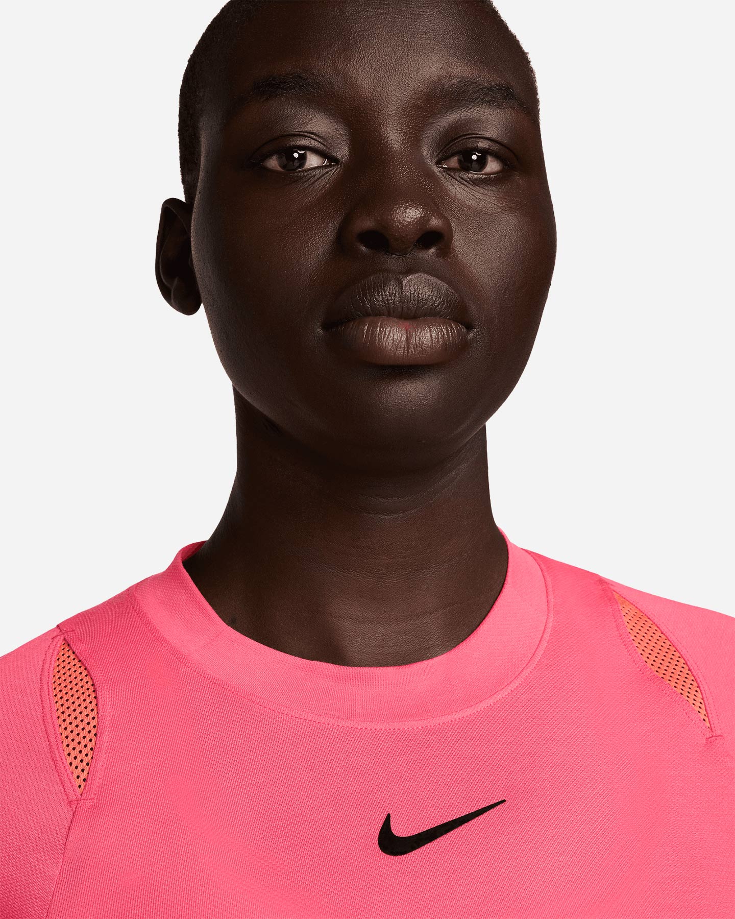 T-shirt tennis NIKE ADVANTAGE W - Rosa - 2 | Cisalfa Sport