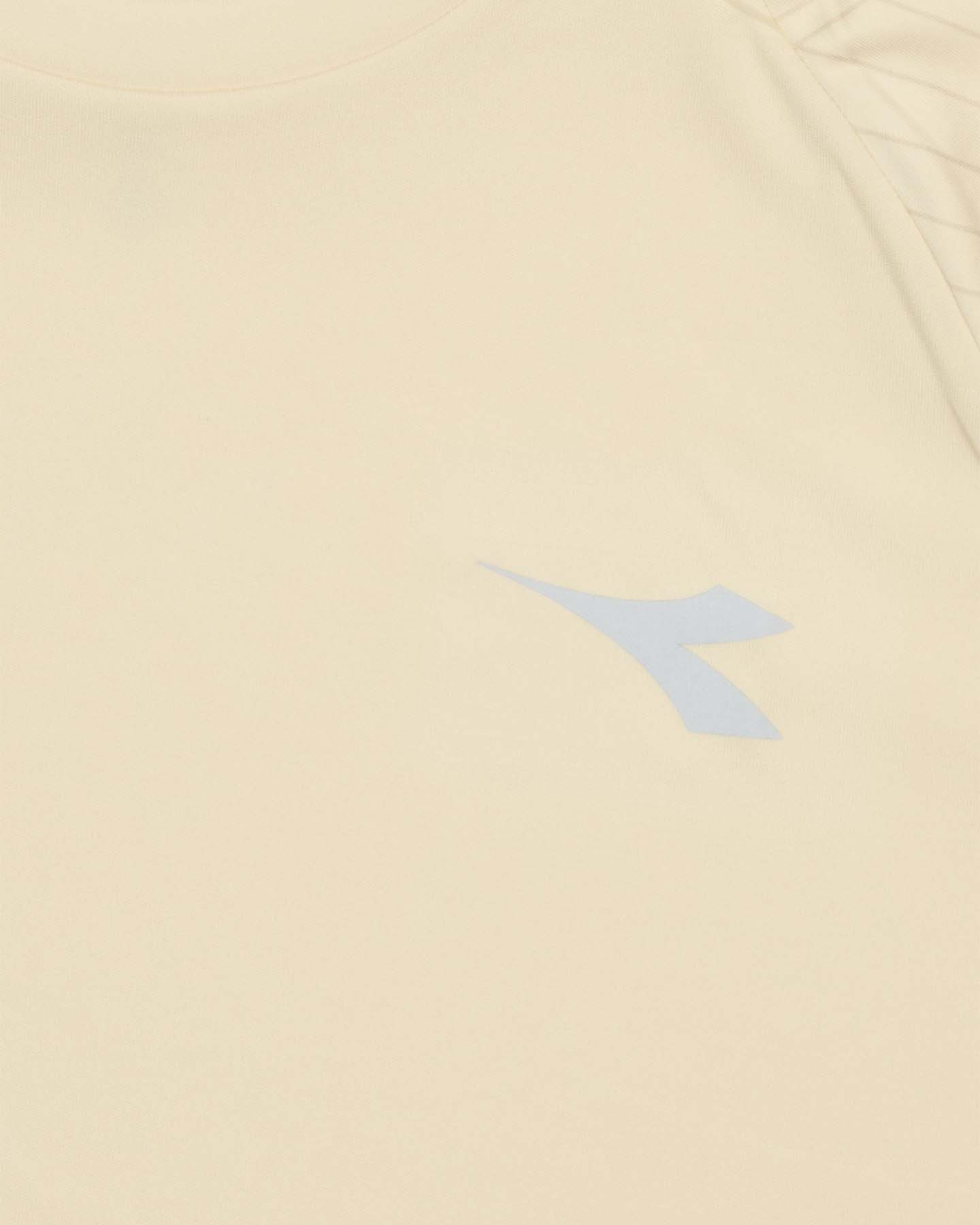 T-shirt tennis DIADORA COURT M - Beige - 2 | Cisalfa Sport