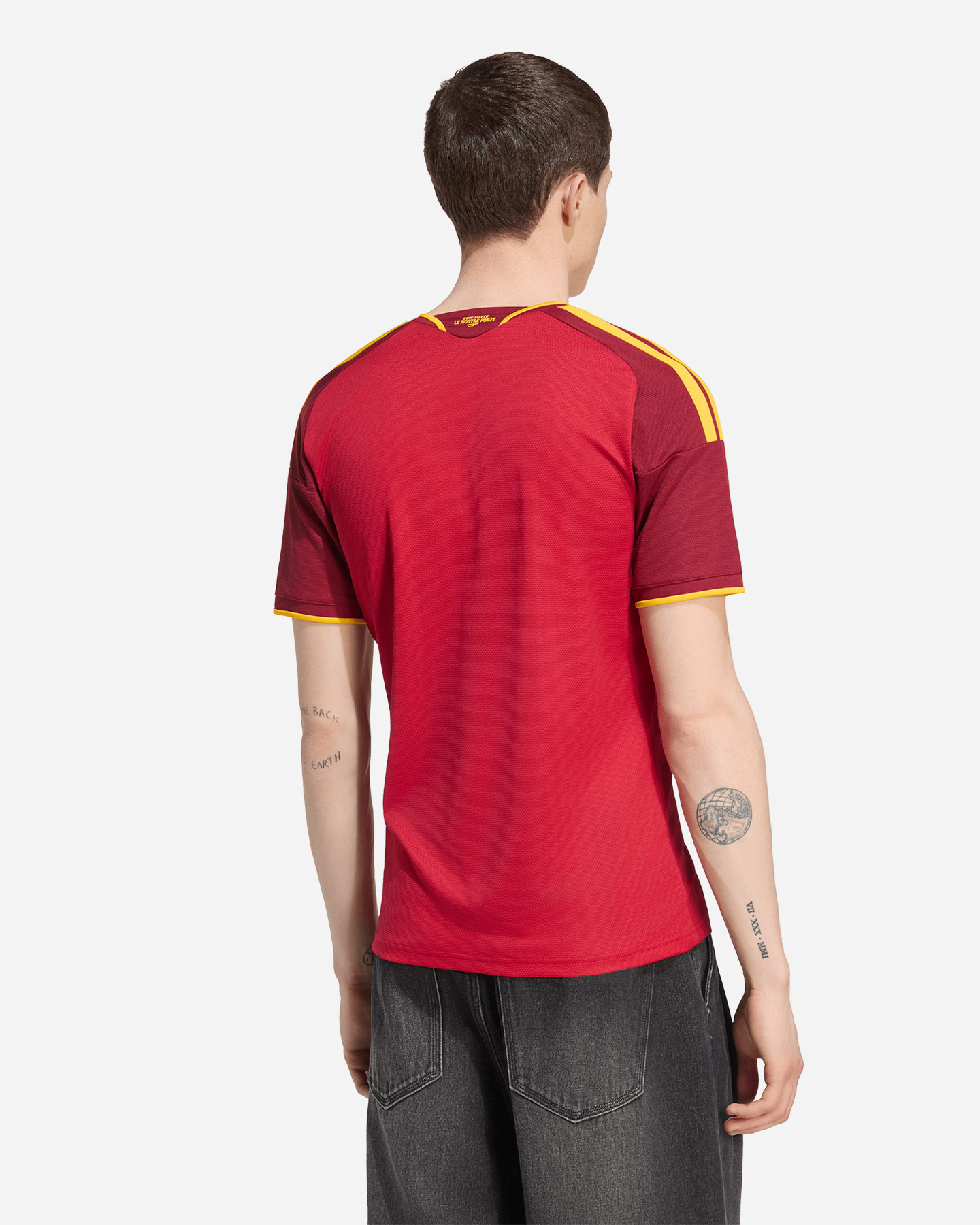 Maglia calcio ufficiale ADIDAS AS ROMA HOME 26-27 M - Rosso - 3 | Cisalfa Sport