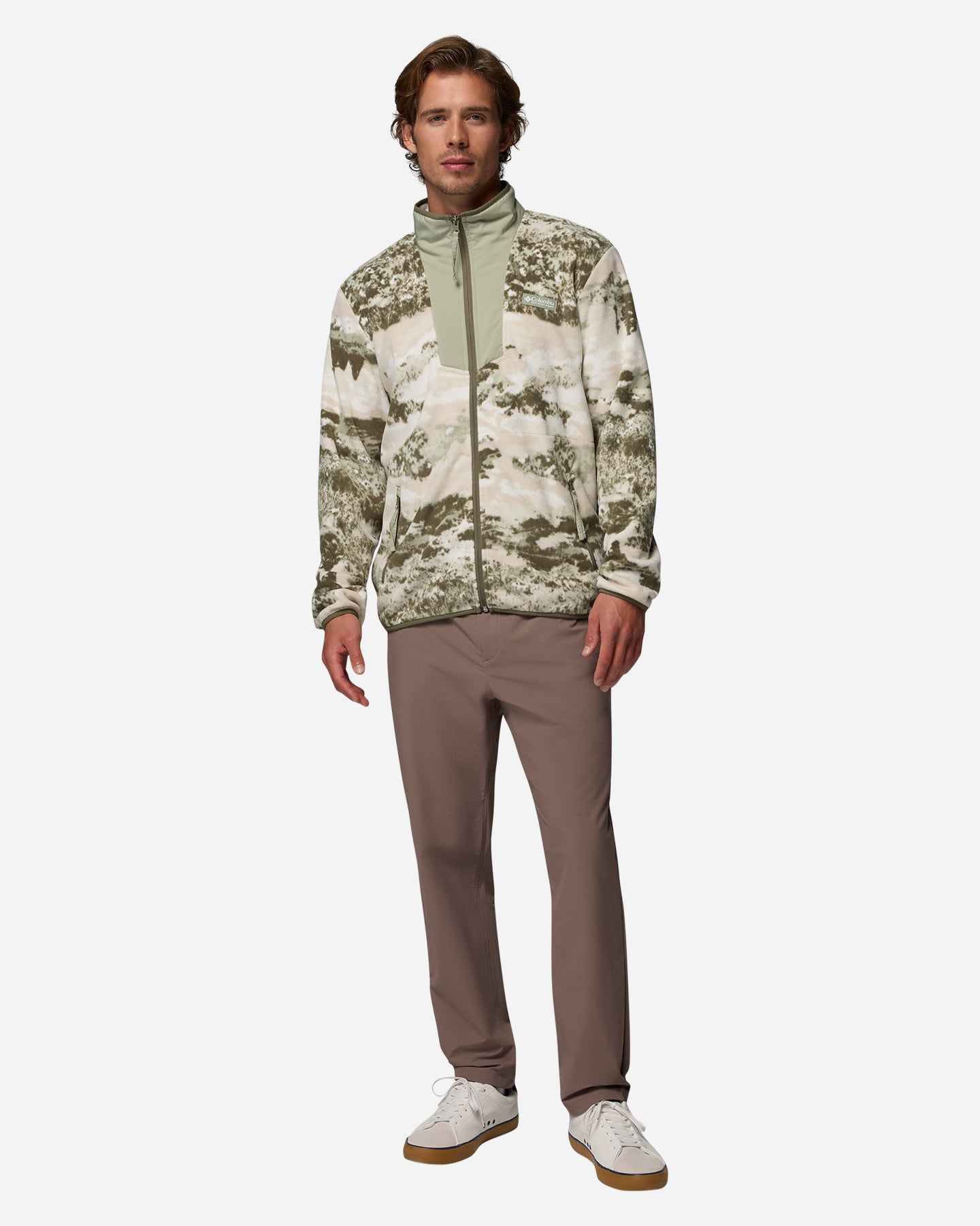 Pile COLUMBIA SEQUOIA GROVE PRINTED M - Verde - 3 | Cisalfa Sport
