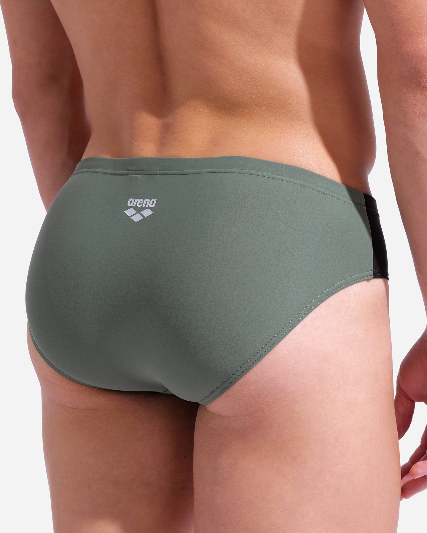 Slip piscina ARENA STEPLOGO M - Verde - 4 | Cisalfa Sport