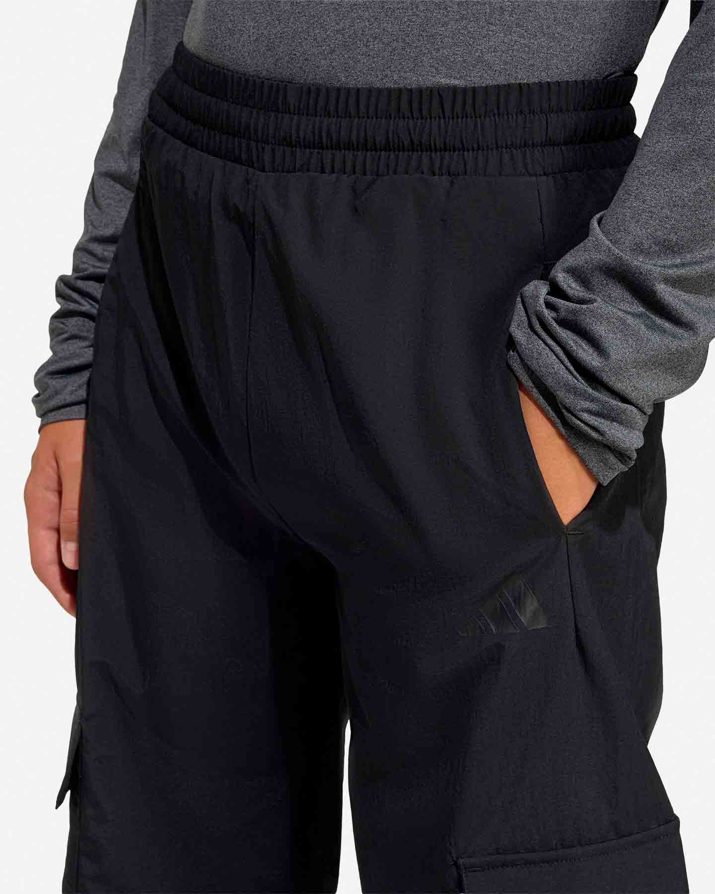 Pantalone ADIDAS FUTURE ICONS JR - Nero - 5 | Cisalfa Sport