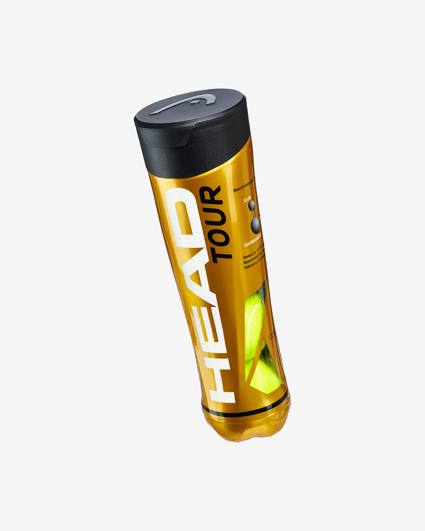 Palle tennis HEAD TOUR 4 - Giallo - 1 | Cisalfa Sport