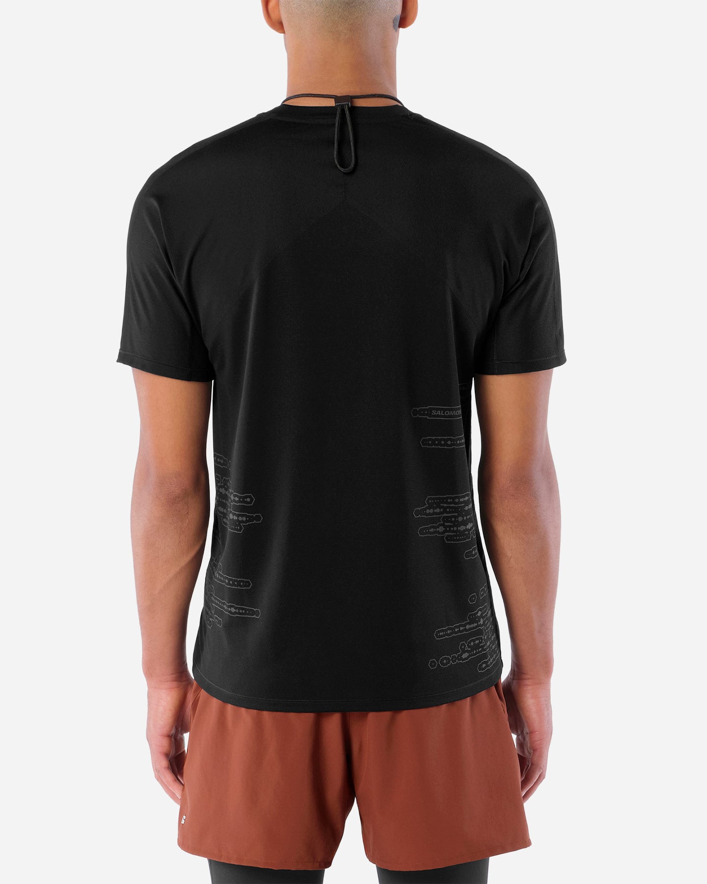 T-shirt running SALOMON SENSE AERO GRAPHIC M - Nero - 2 | Cisalfa Sport