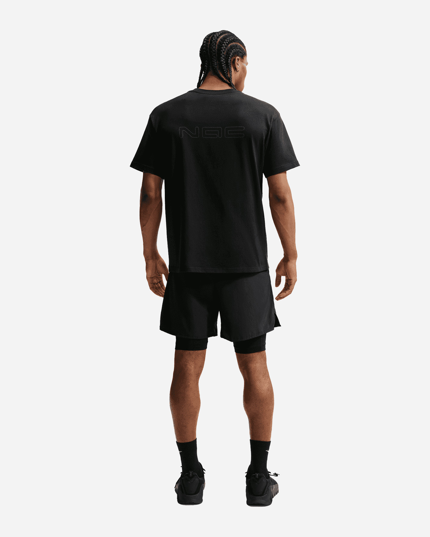 T-shirt training NIKE DRI THE NAC M - Nero - 2 | Cisalfa Sport