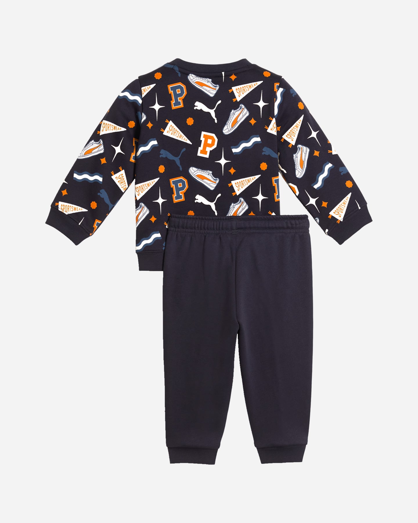Tuta PUMA PRINTED JR - Blu Navy - 1 | Cisalfa Sport