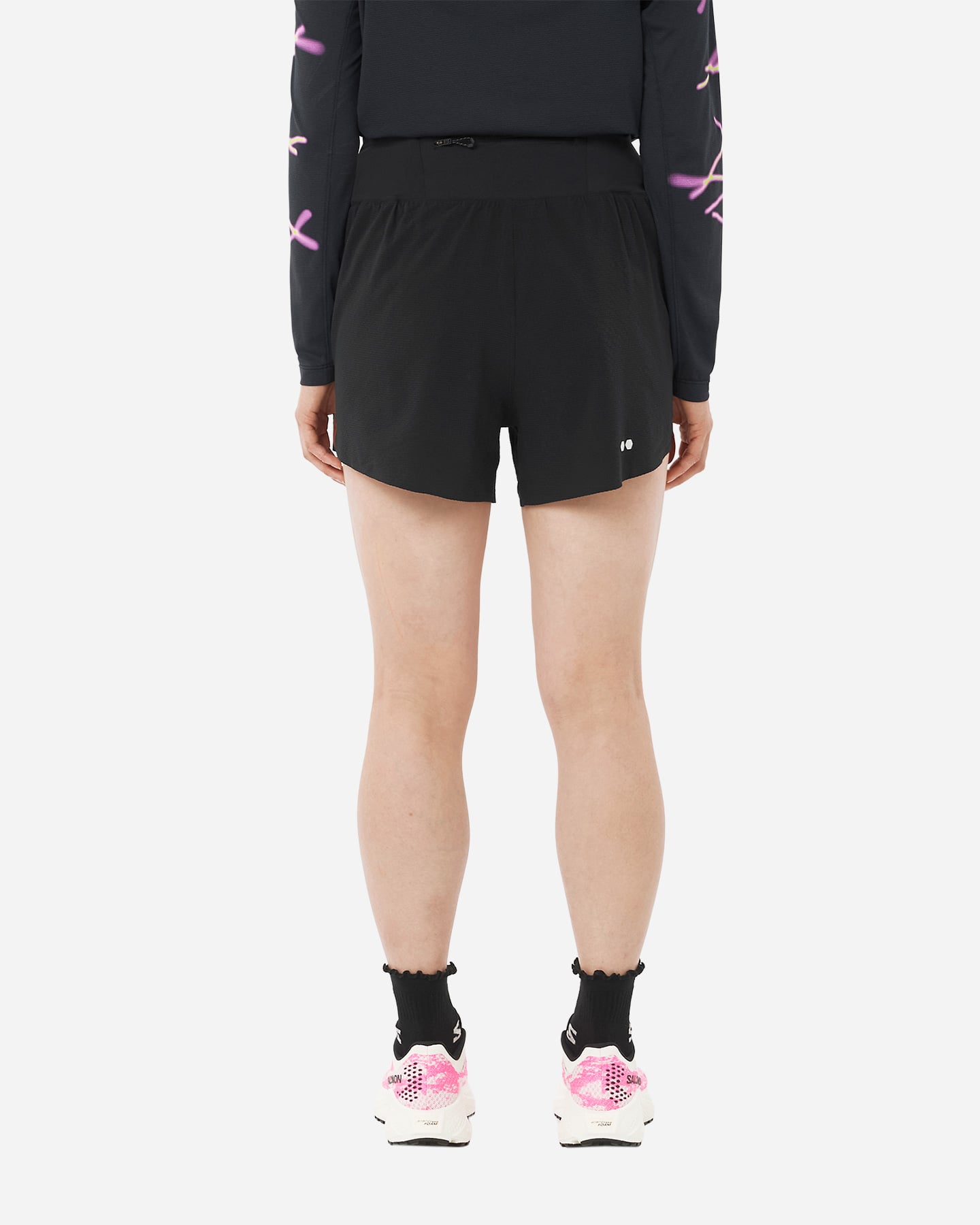 Short running SALOMON SENSE AERO W - Nero - 2 | Cisalfa Sport