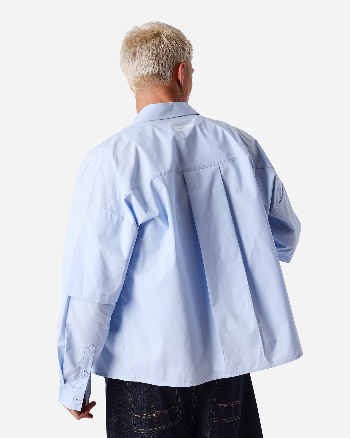 Camicia PROJECT X PARIS CAPSULE SMALL LOGO M - Azzurro - 1 | Cisalfa Sport