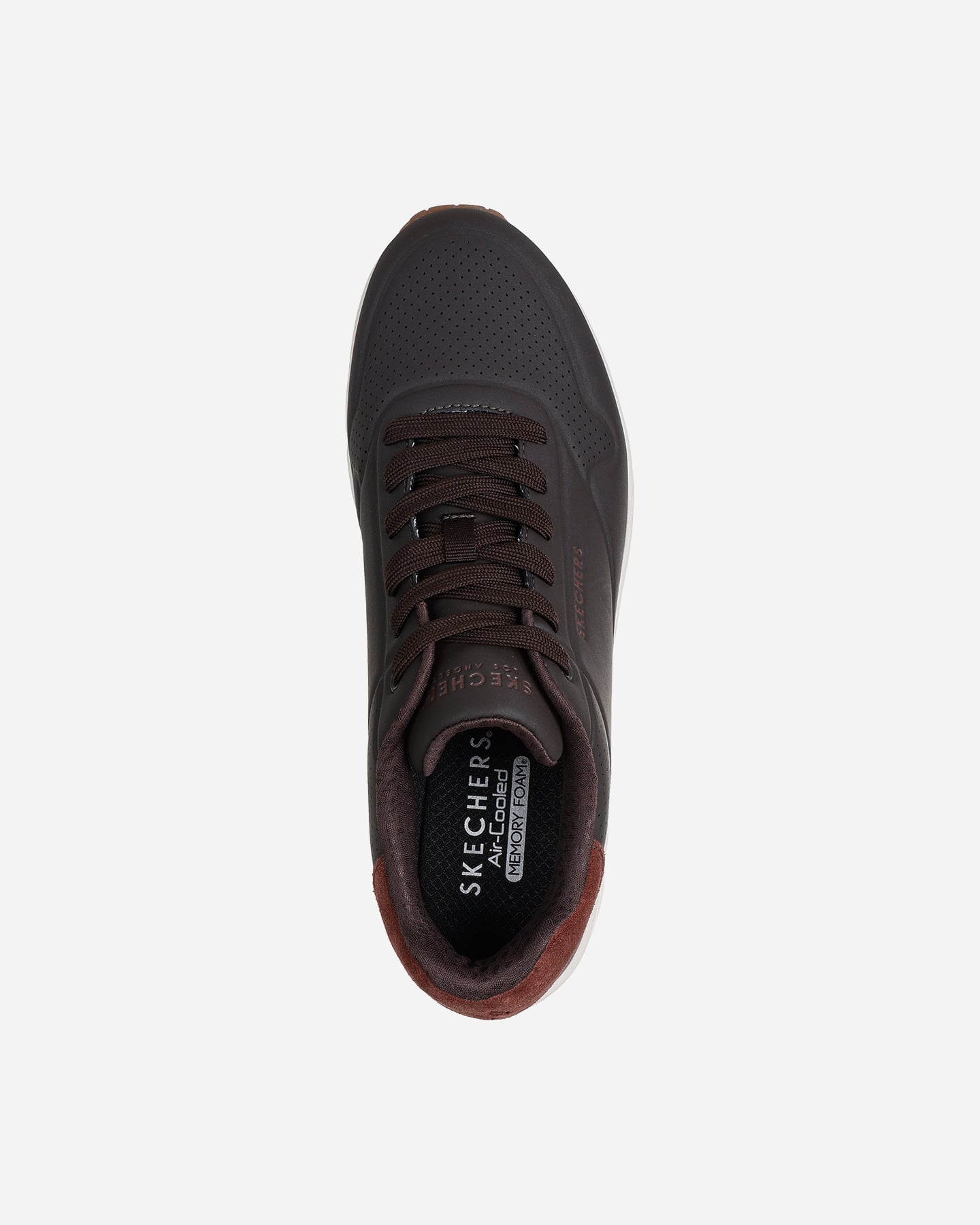 Scarpe sneakers SKECHERS UNO M - Marrone - 2 | Cisalfa Sport