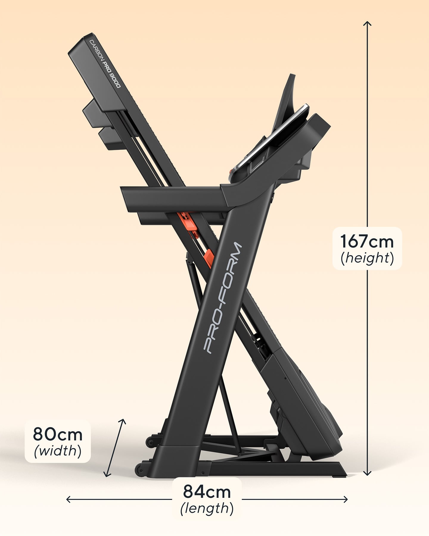 Tapis roulant PRO FORM CARBON TLS - Nero - 4 | Cisalfa Sport